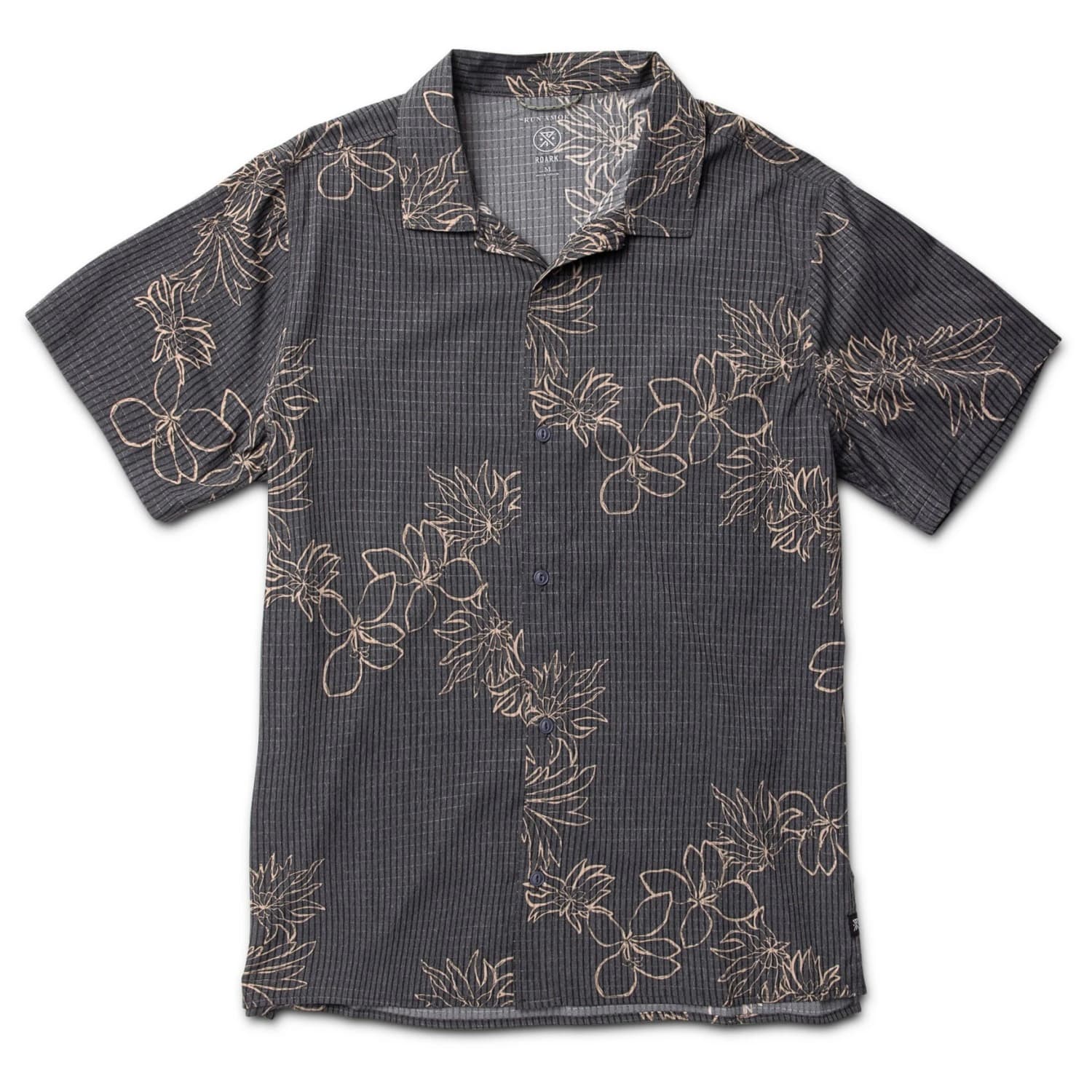 Мъжка тениска Roark Bless Up Trail Running shirt - Onyx Floral