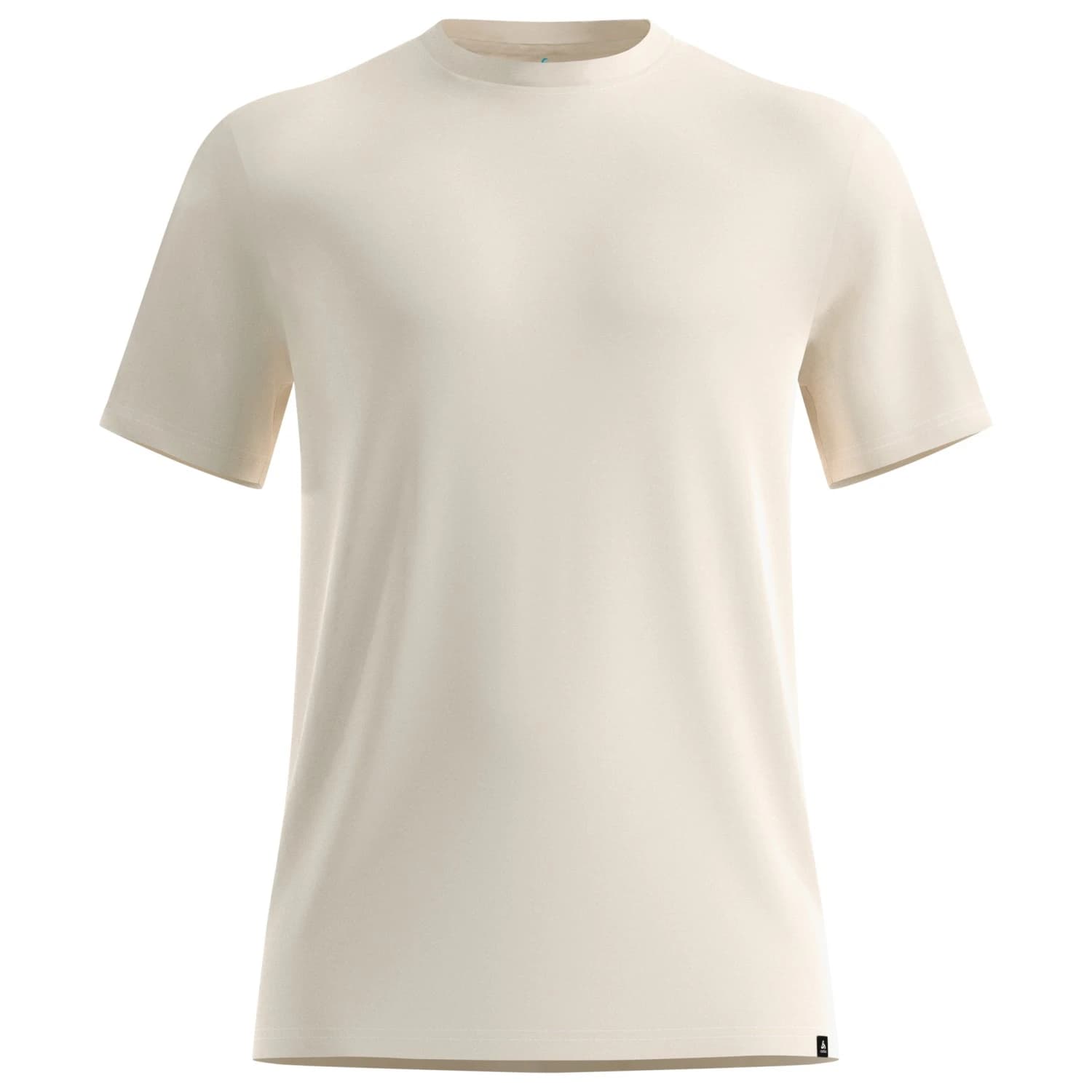 Мъжка мериносова блуза Odlo Merino 160 Plain Tee Crew Neck S/S Merino shirt - Gardenia