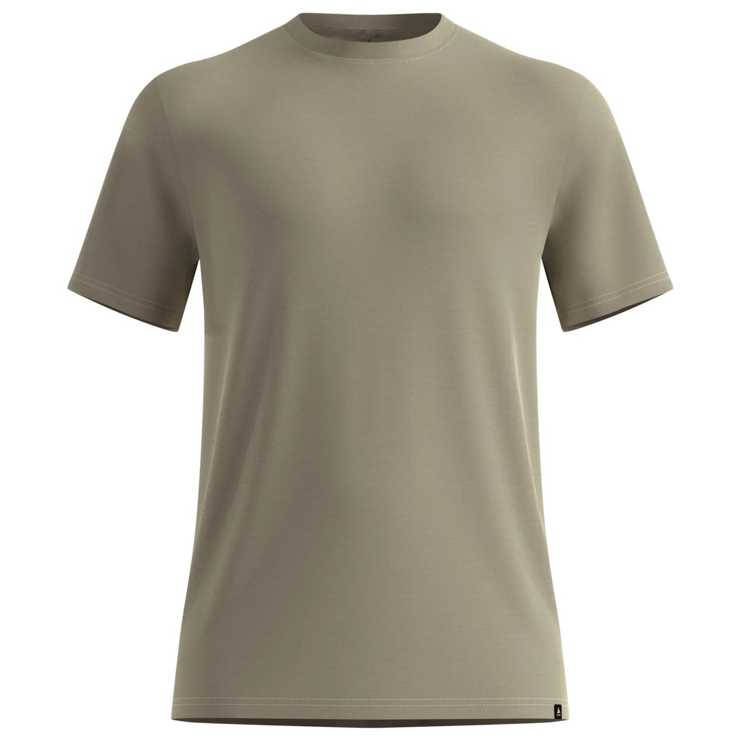 Мъжка мериносова блуза Odlo Merino 160 Plain Tee Crew Neck S/S Merino shirt - Vetiver