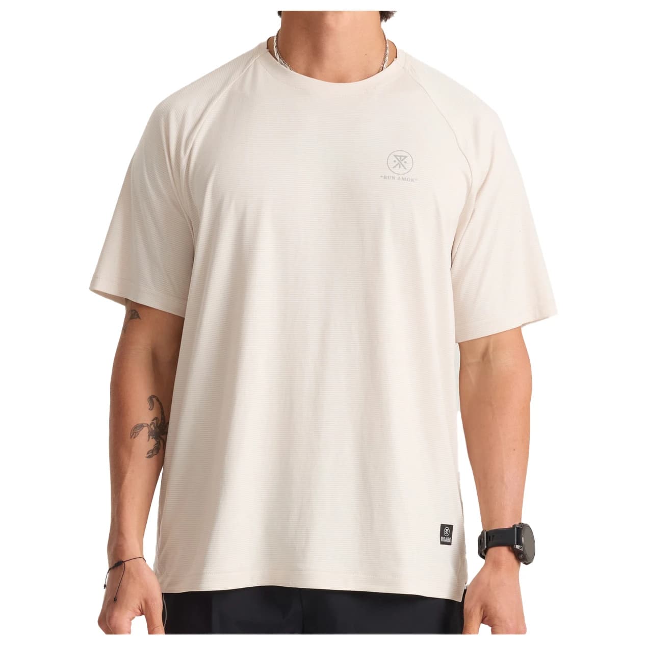 Мъжка тениска Roark Alta Elite Trail S/S Running shirt - Grey