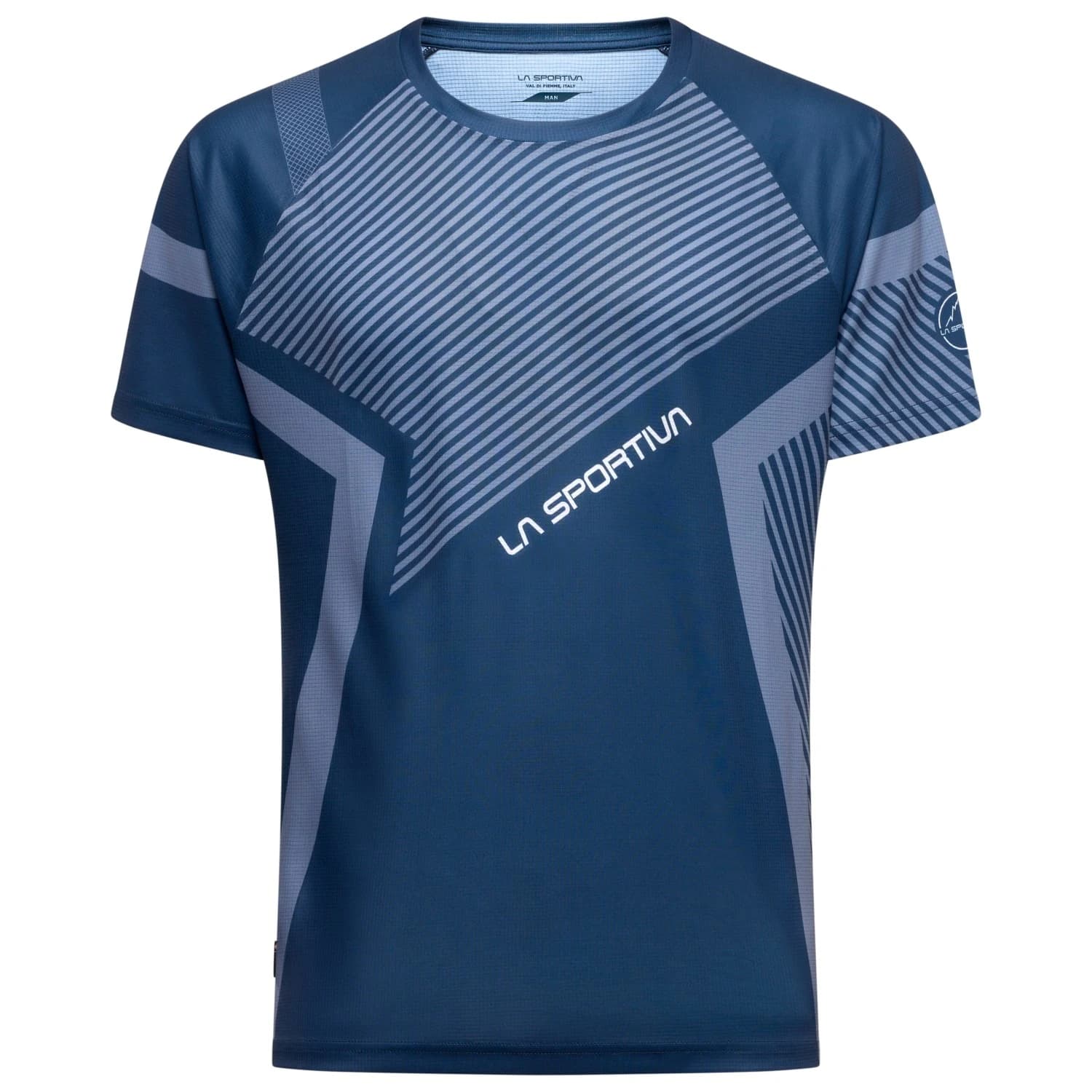 Мъжка тениска La Sportiva Flow T-Shirt Running shirt - Night Sky / Chalk