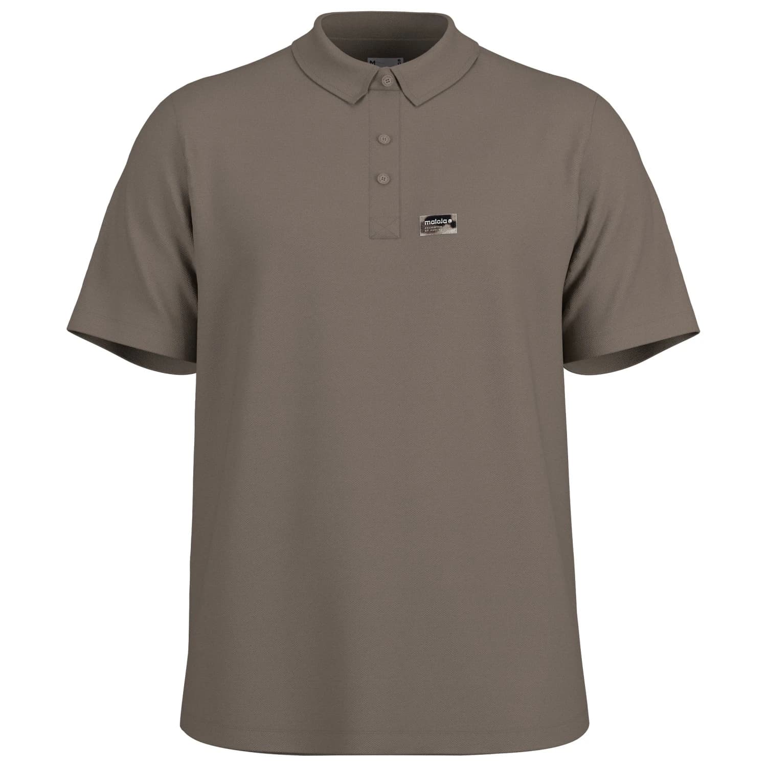 Мъжка поло тениска Maloja BirkkogelM. Polo shirt - Warm Shadow