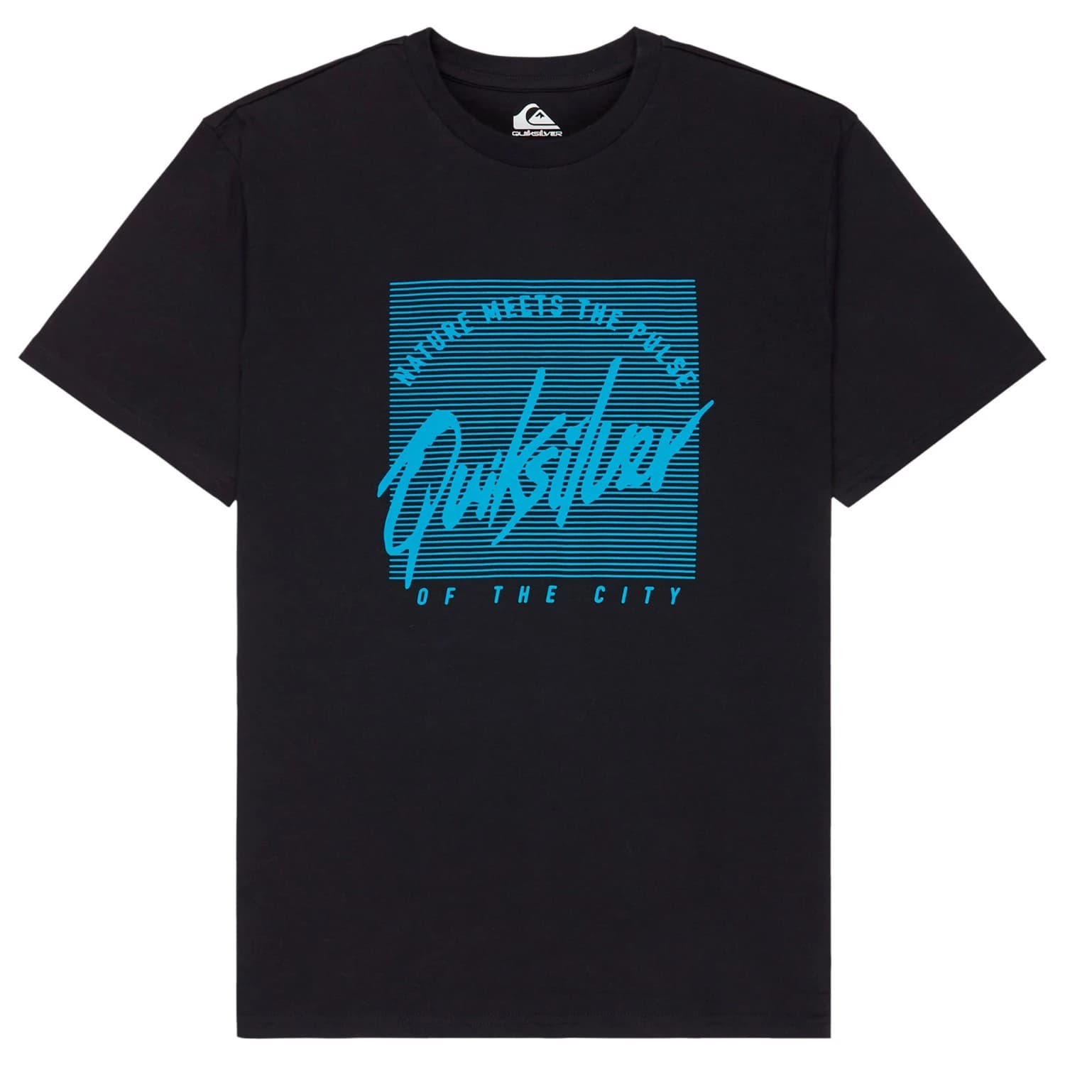 Мъжка тениска Quiksilver Retro Mood S/S T-shirt - Black