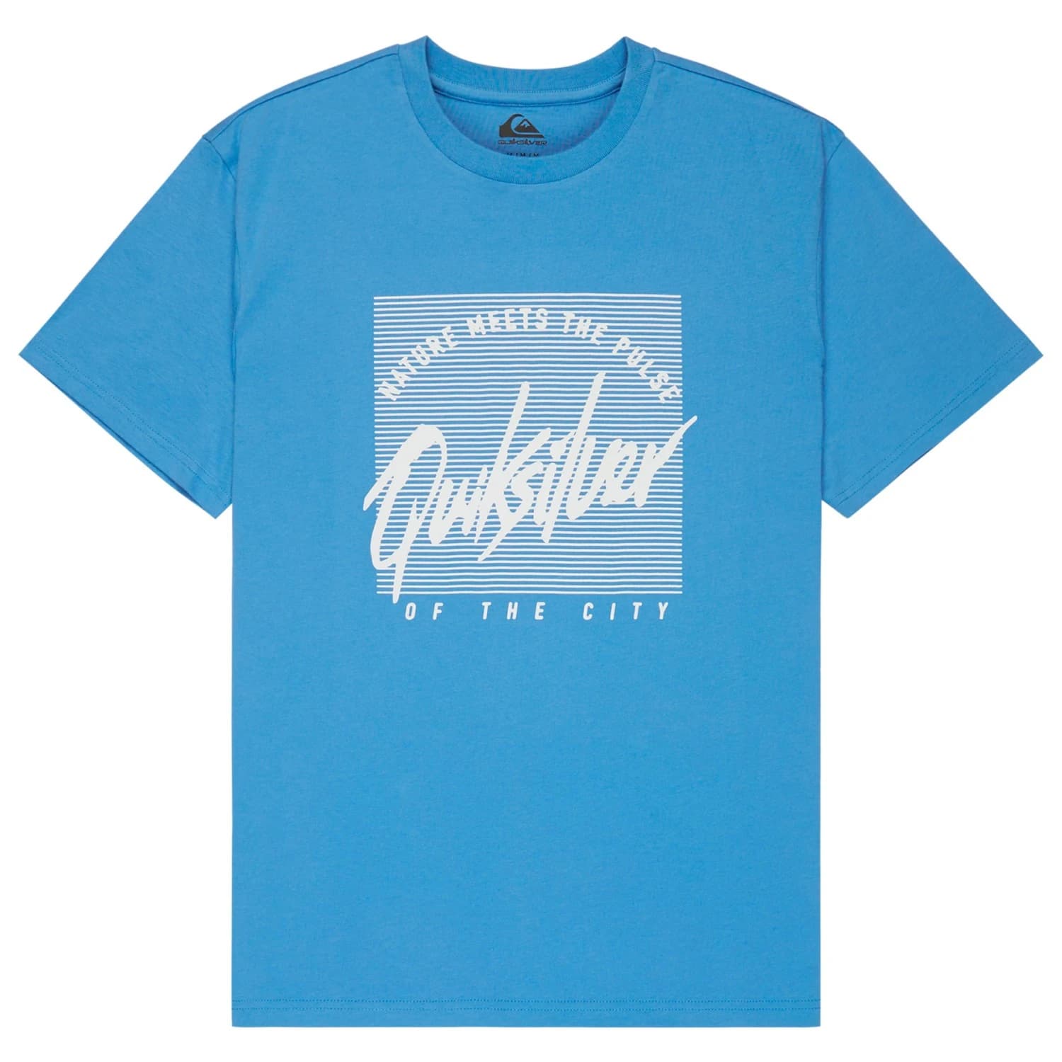 Мъжка тениска Quiksilver Retro Mood S/S T-shirt - Riviera