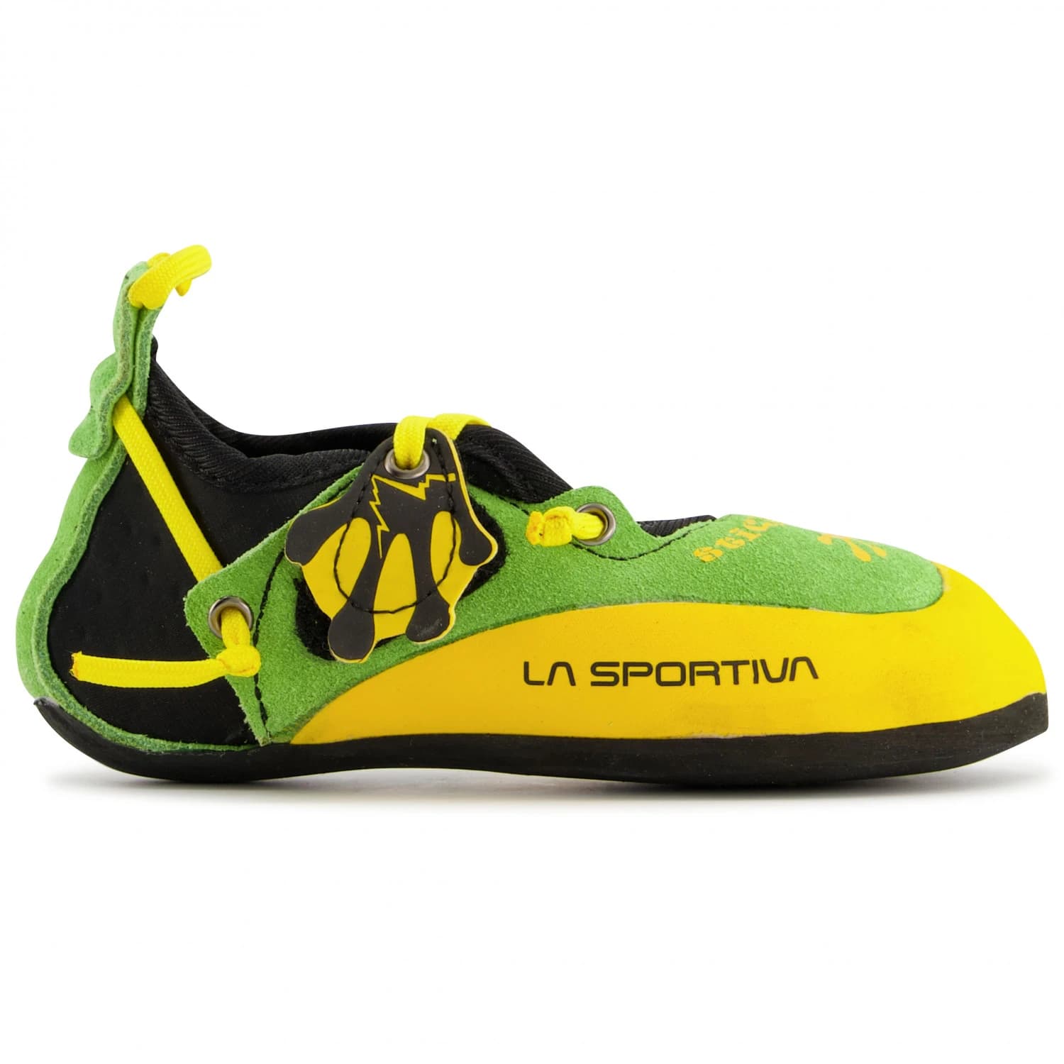 Детски обувки с велкро La Sportiva Kids Stickit Climbing shoes - Green