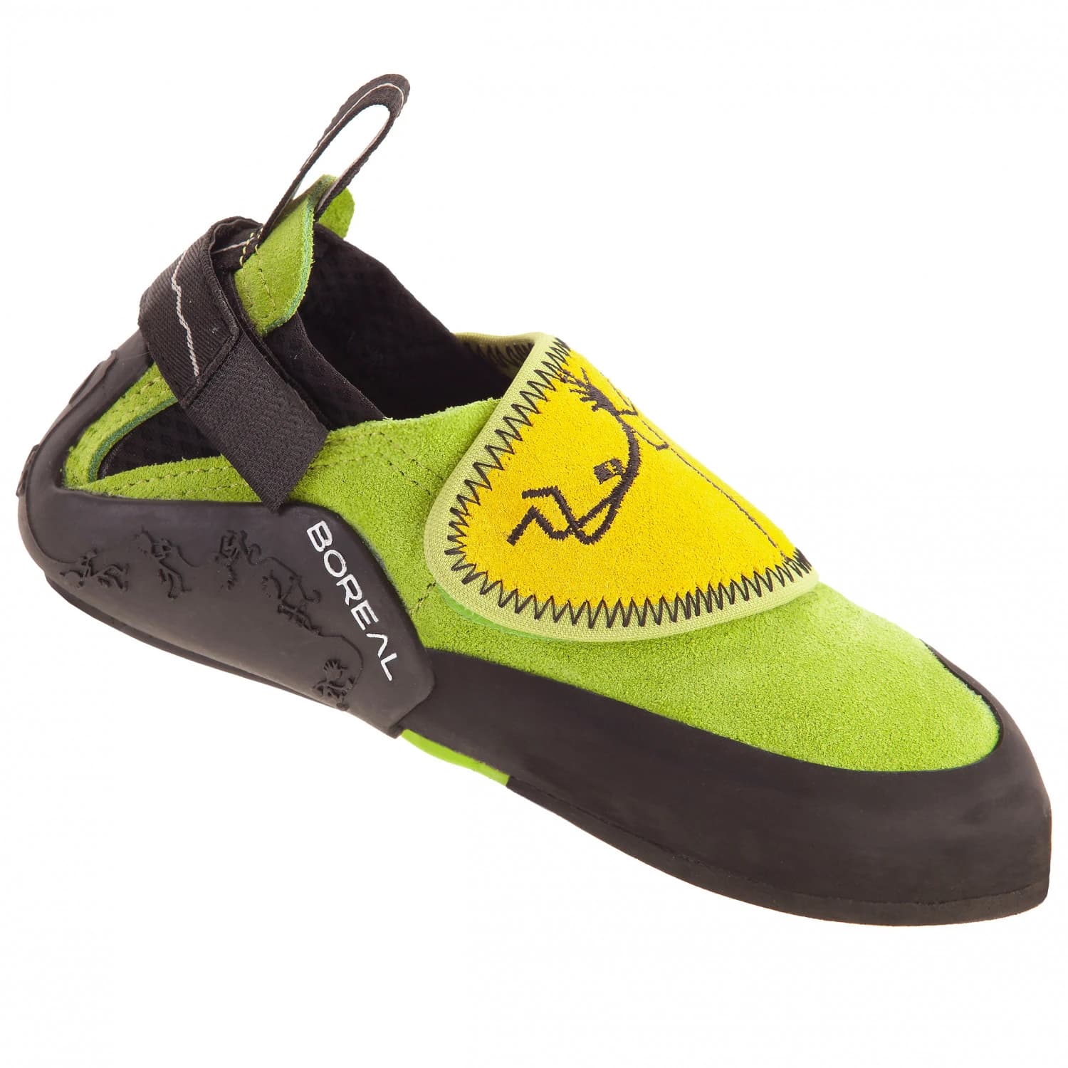 Детски обувки с велкро Boreal Kid's Ninja Junior Climbing shoes - Green