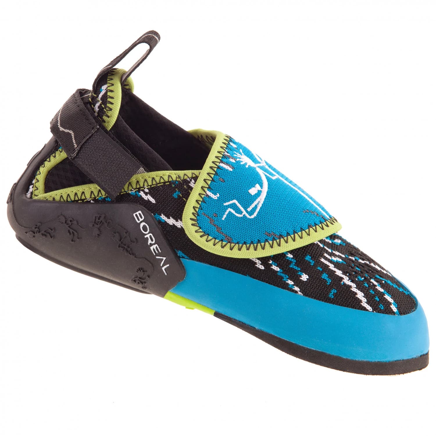 Детски обувки с велкро Boreal Kid's Ninja Junior Climbing shoes - Vent