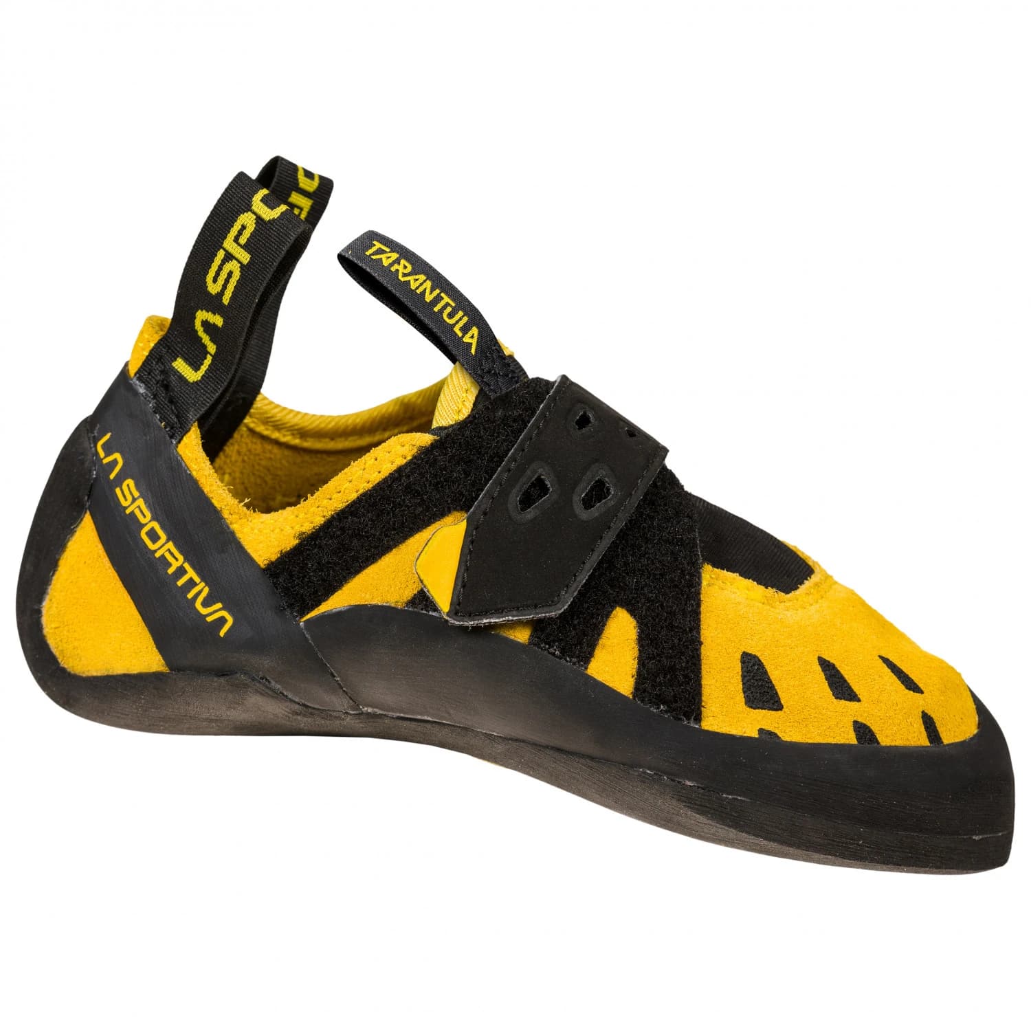 Детски обувки с велкро La Sportiva Kid's Tarantula JR Climbing shoes - Yellow / Black