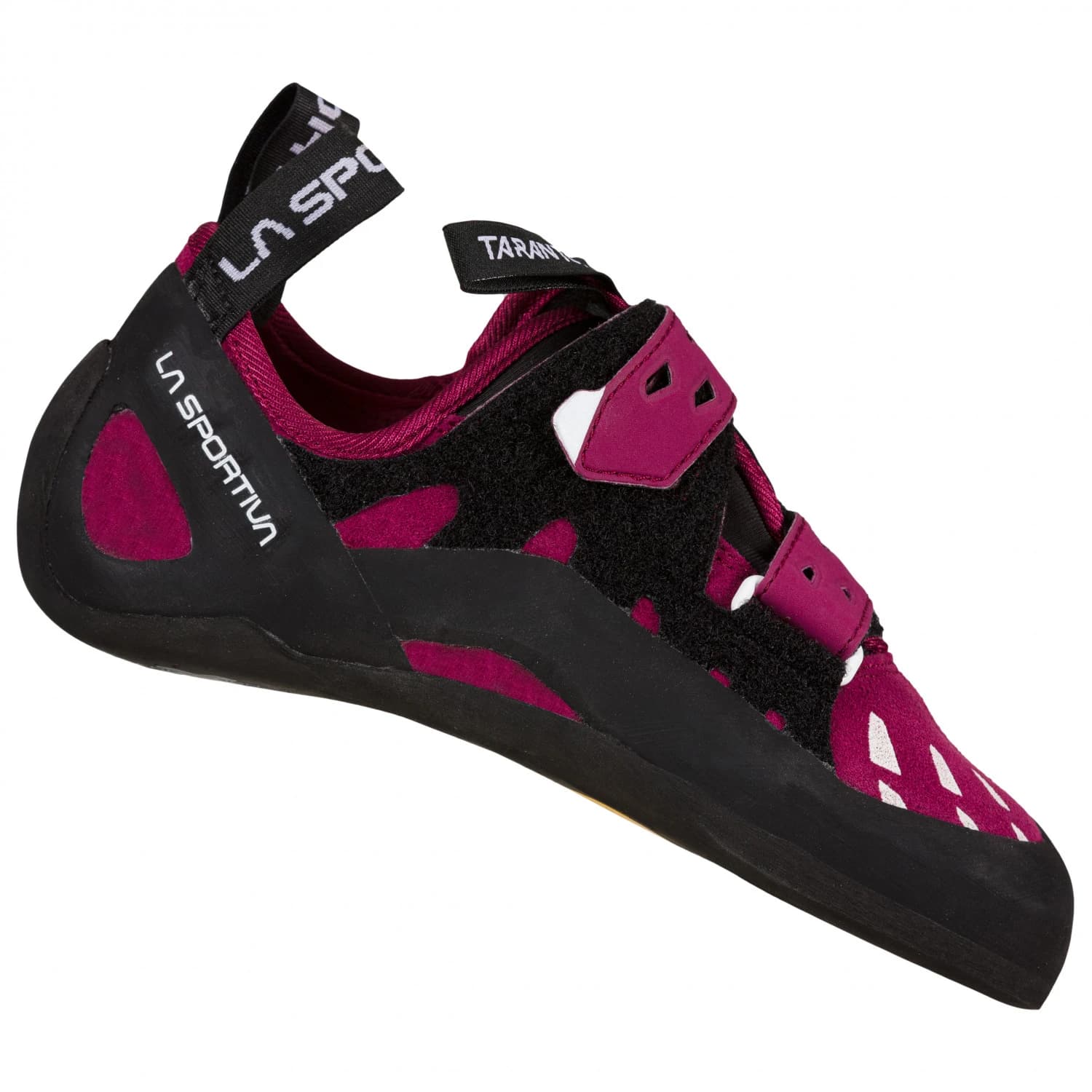 Дамски обувки с велкро La Sportiva Women's Tarantula Climbing shoes - Red Plum