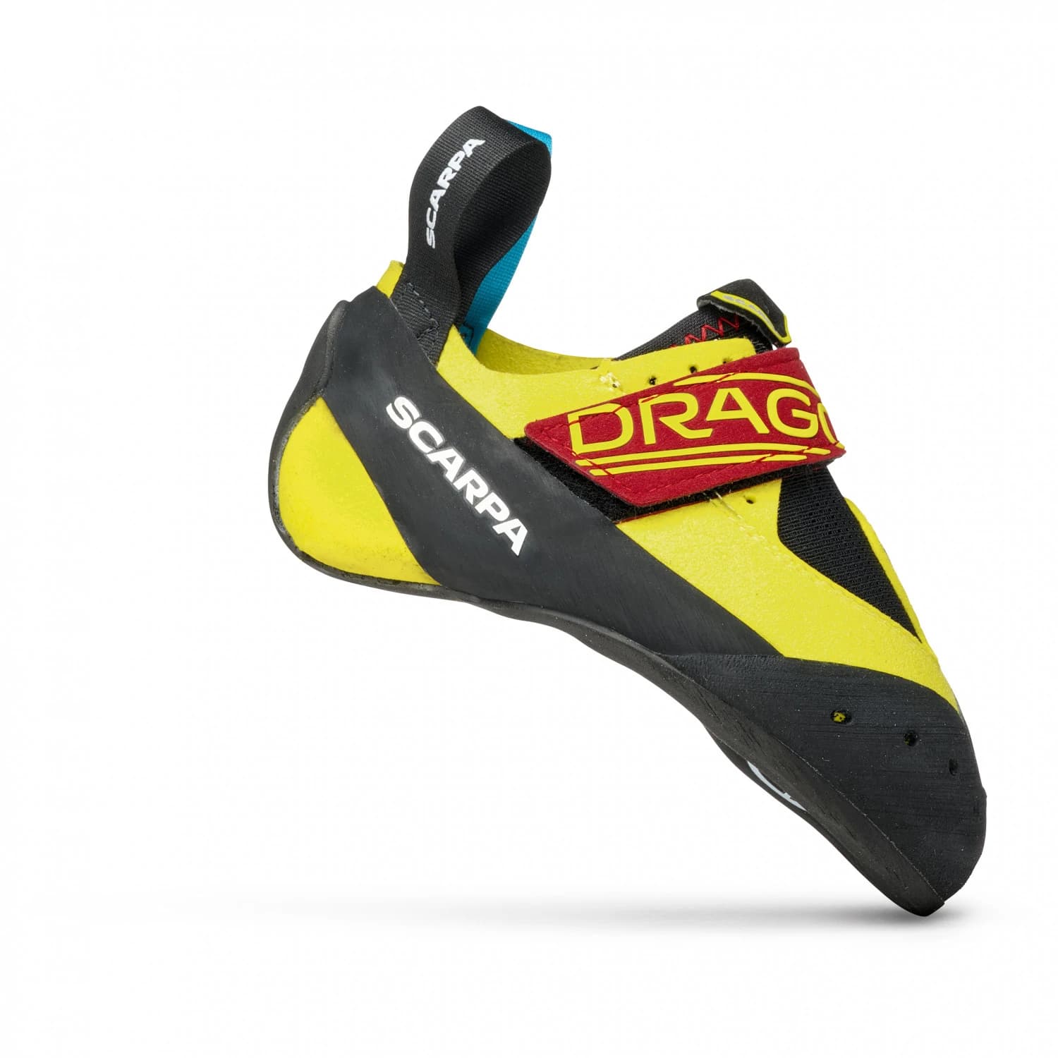 Детски обувки с велкро Scarpa Kid's Drago Climbing shoes - Yellow