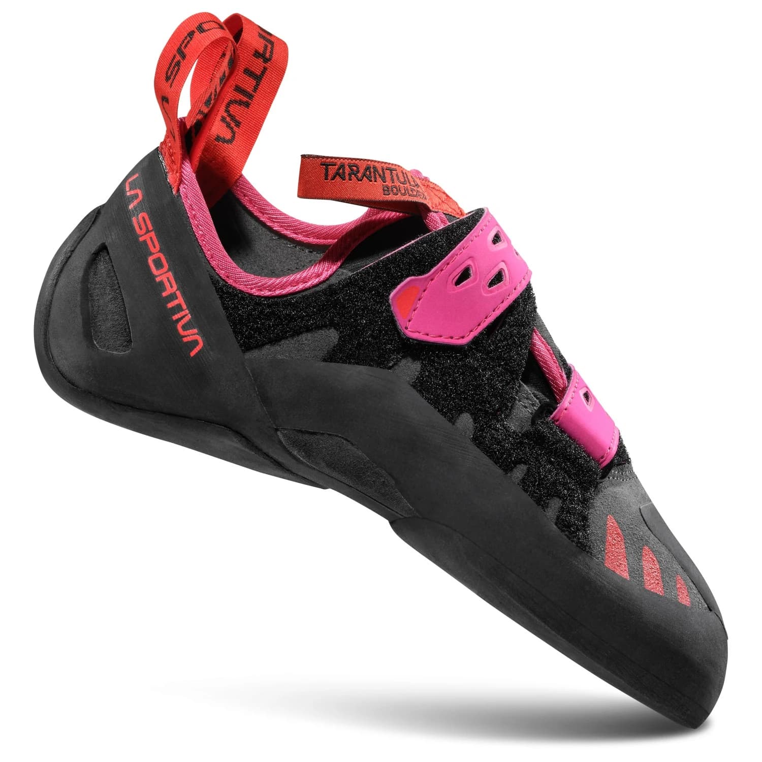 Дамски обувки с велкро La Sportiva Women's Tarantula Boulder Climbing shoes - Carbon / Springtime