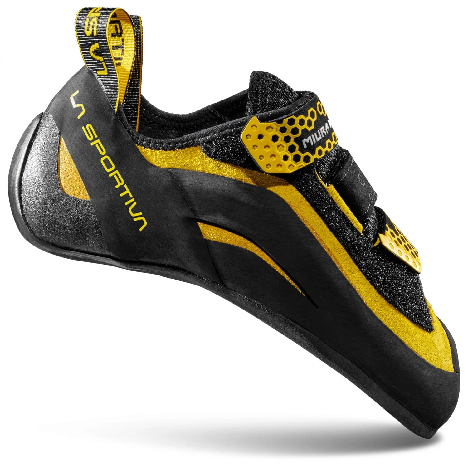 Мъжки обувки с велкро La Sportiva Miura VS Climbing shoes - Black / Yellow