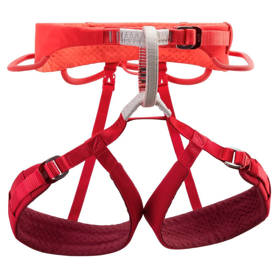 Дамска сбруя - седалка Petzl Women's Luna Climbing harness - Coral Red
