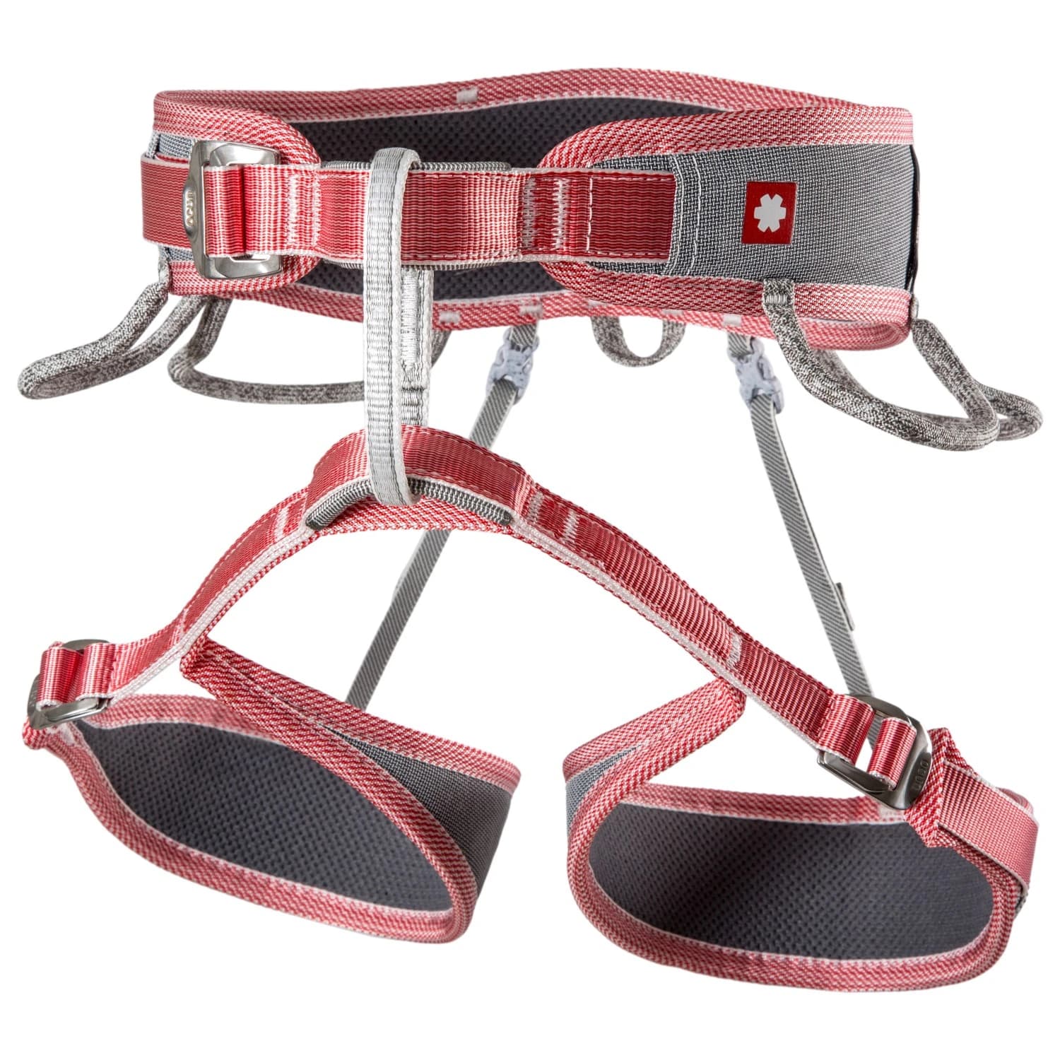 Дамска сбруя - седалка Ocun Women's Twist Tech Eco Climbing harness - Grey / Red