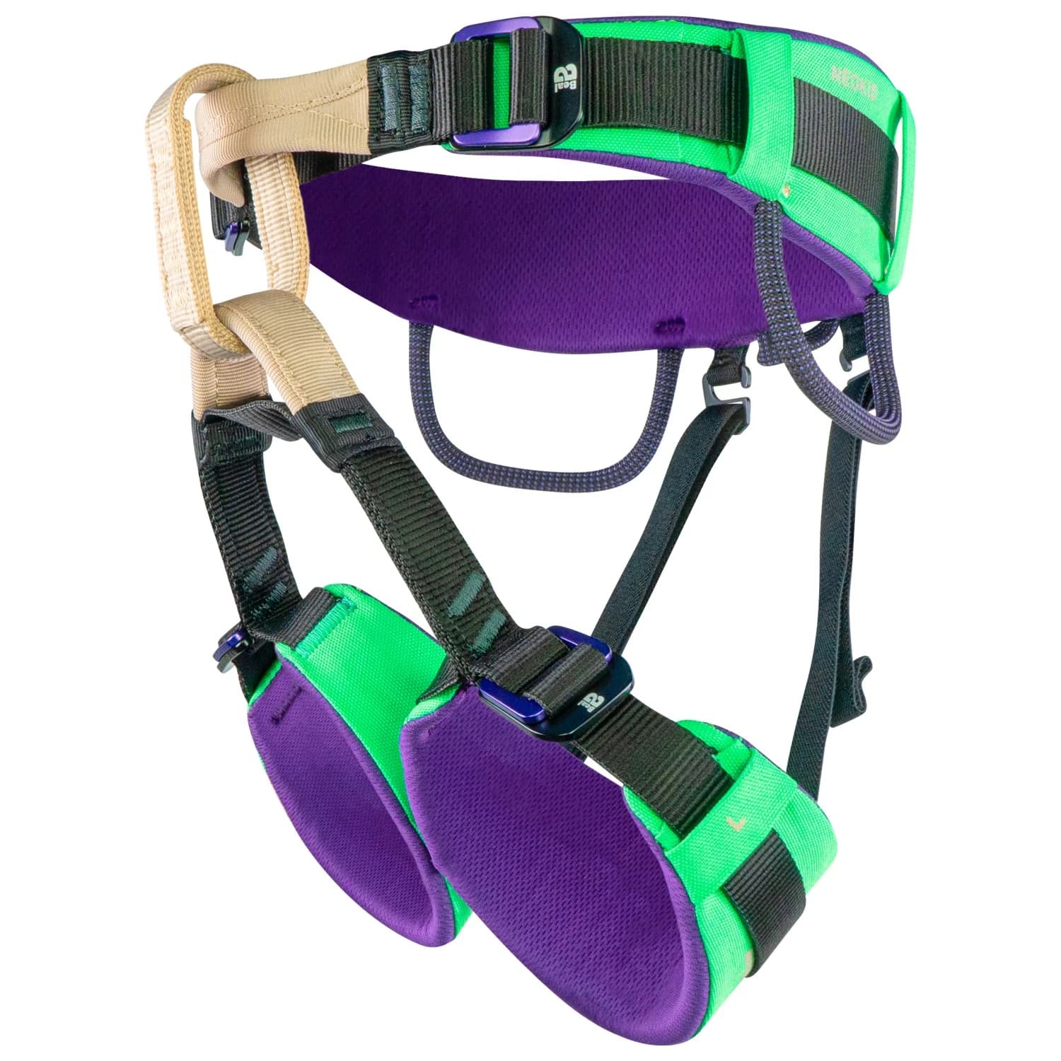 Детска сбруя - седалка Beal Neo Kid Climbing harness - Green