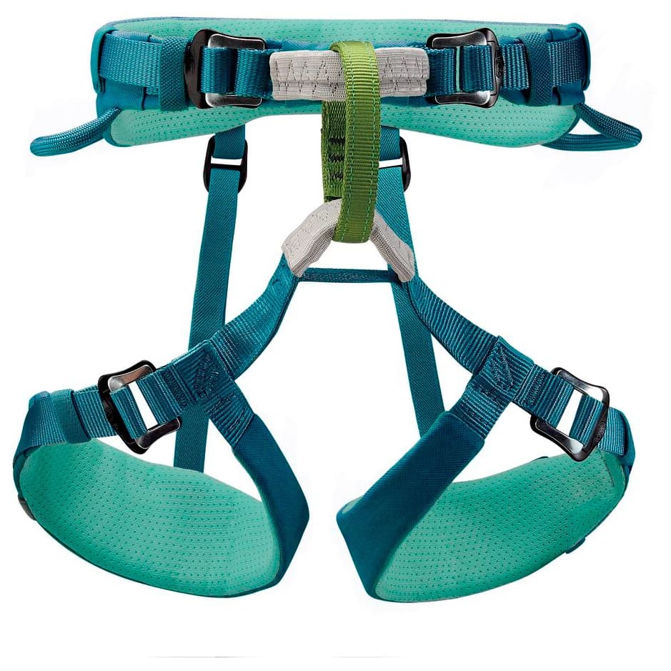 Детска сбруя - седалка Petzl Kid's Macchu Climbing harness - Atlantic Blue