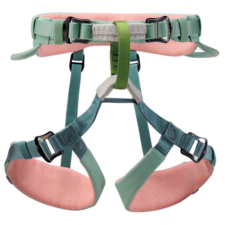 Детска сбруя - седалка Petzl Kid's Macchu Climbing harness - Jade Green