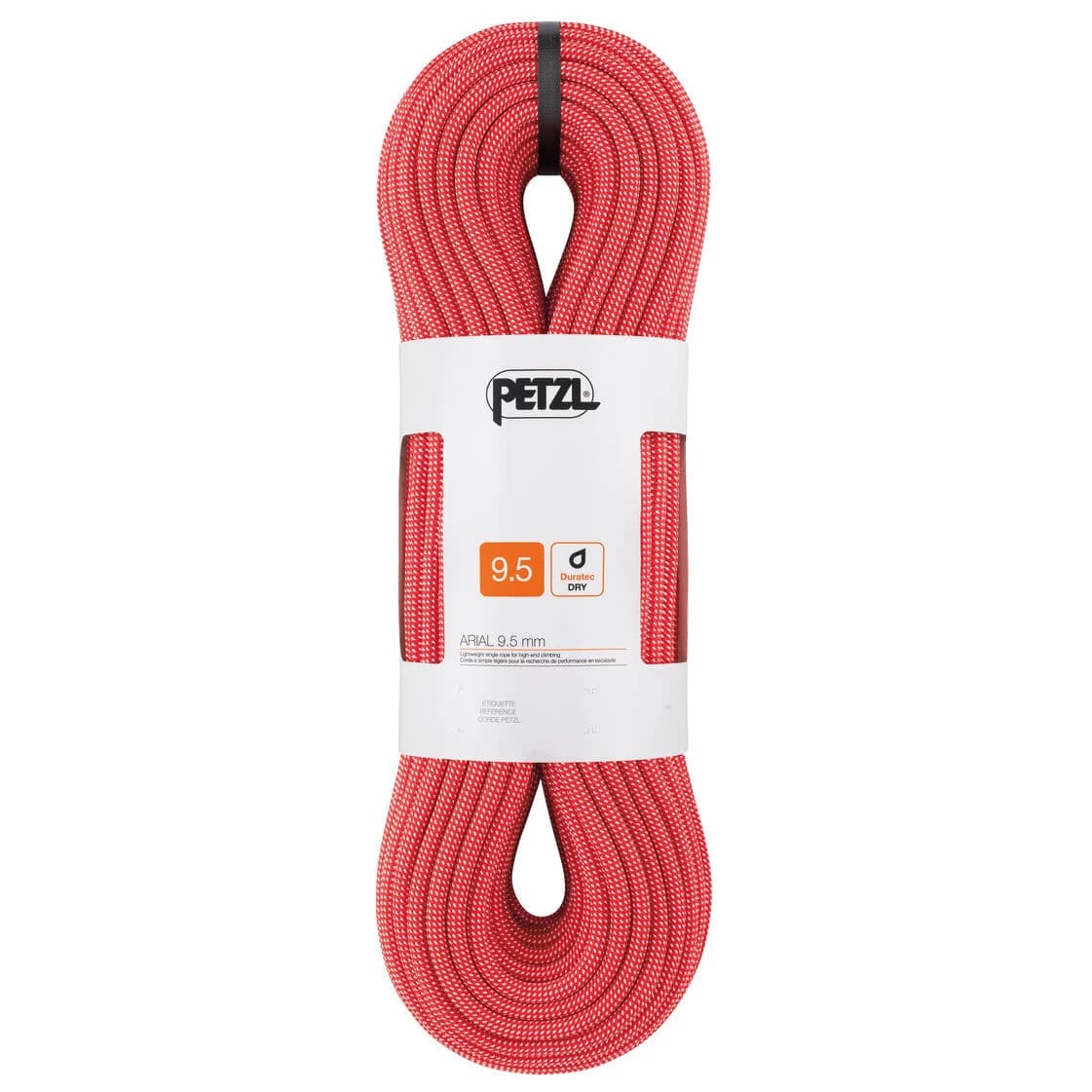 Единично въже Petzl Arial 9,5 Single rope - Red