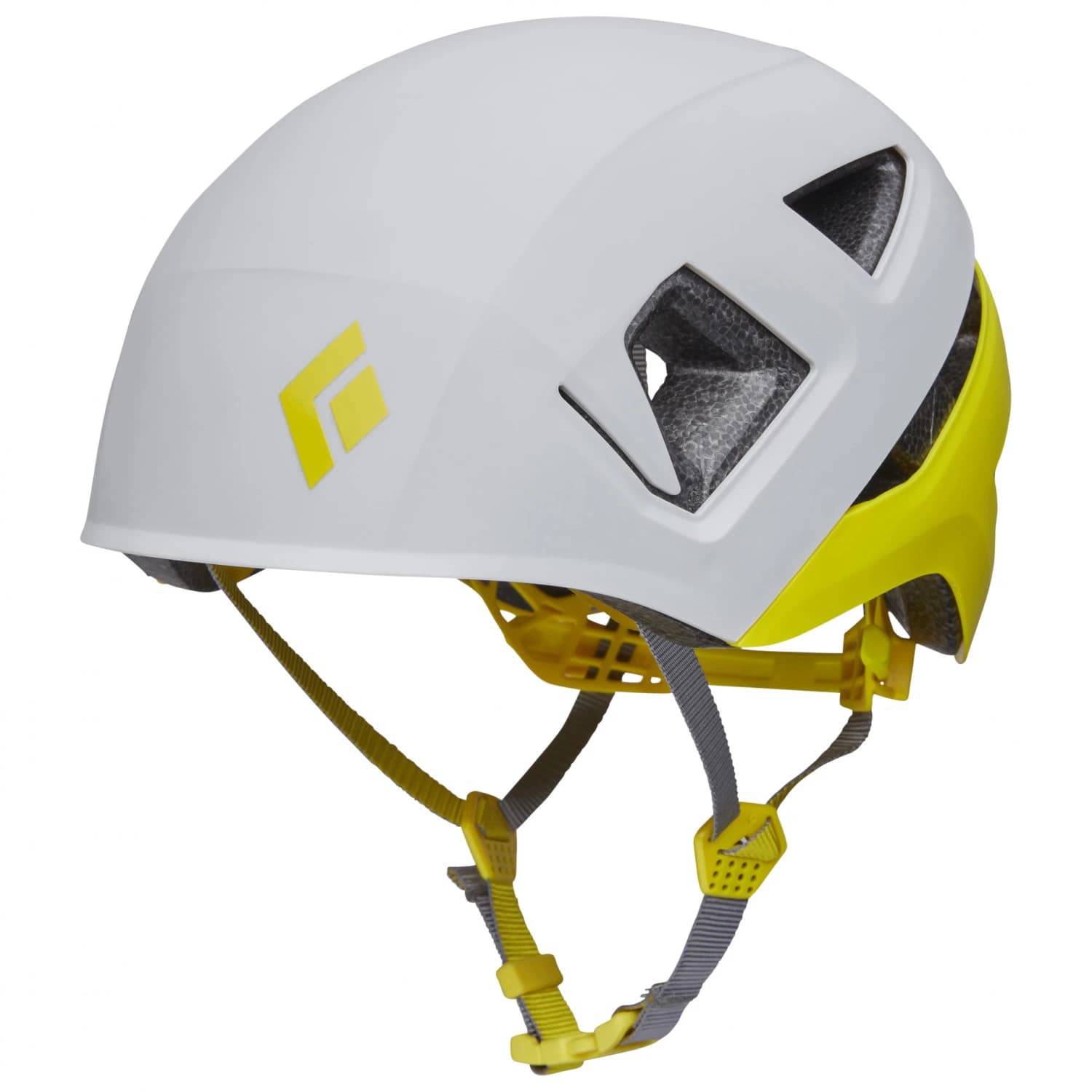 Детска хибридна каска Black diamond Kid's Mips Capitan Climbing helmet - Alloy / Ultra Yellow
