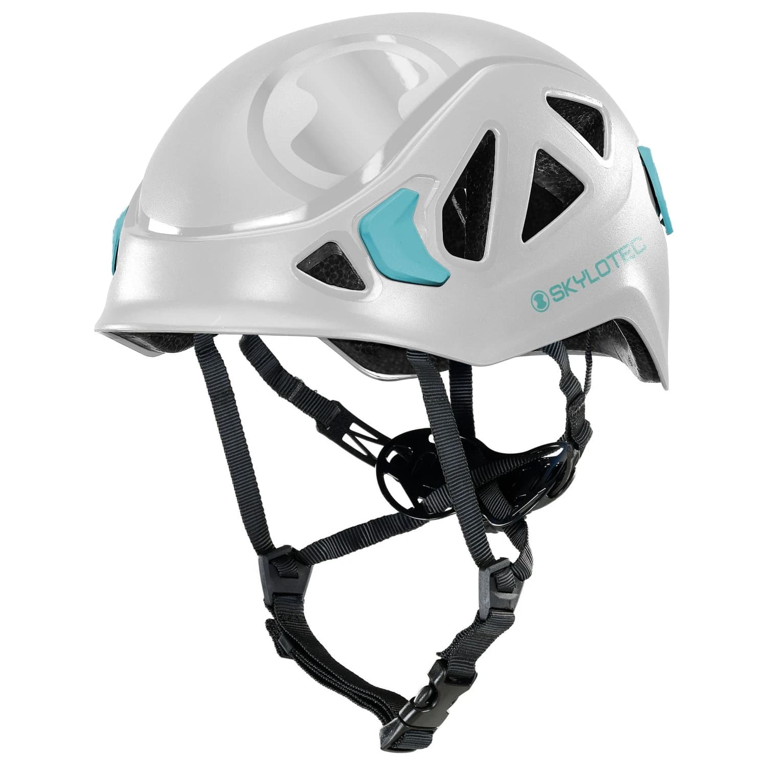 Твърдокорпусна каска Skylotec Eclipse 2.0 Climbing helmet - White / Aquamarine