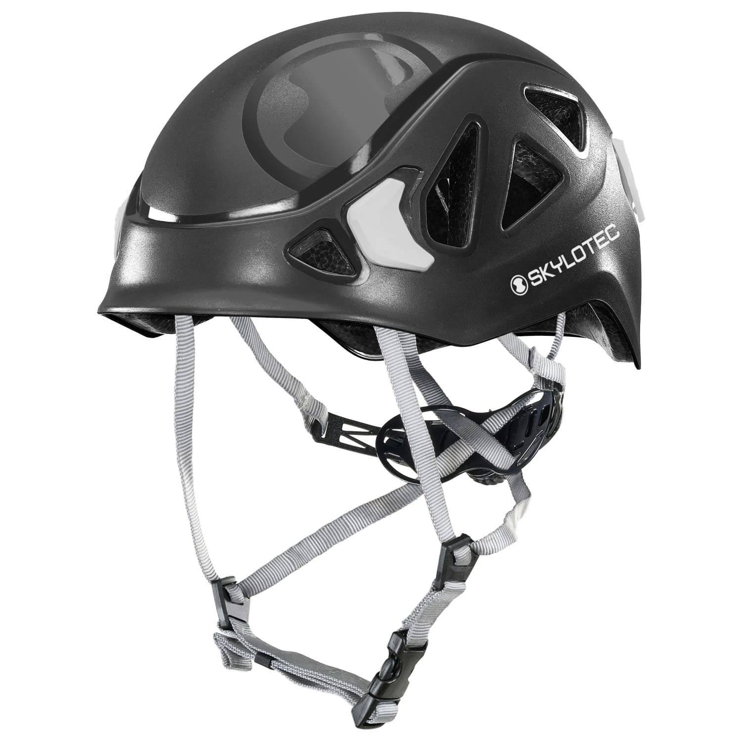 Твърдокорпусна каска Skylotec Galaxy 2.0 Climbing helmet - Anthracite / White