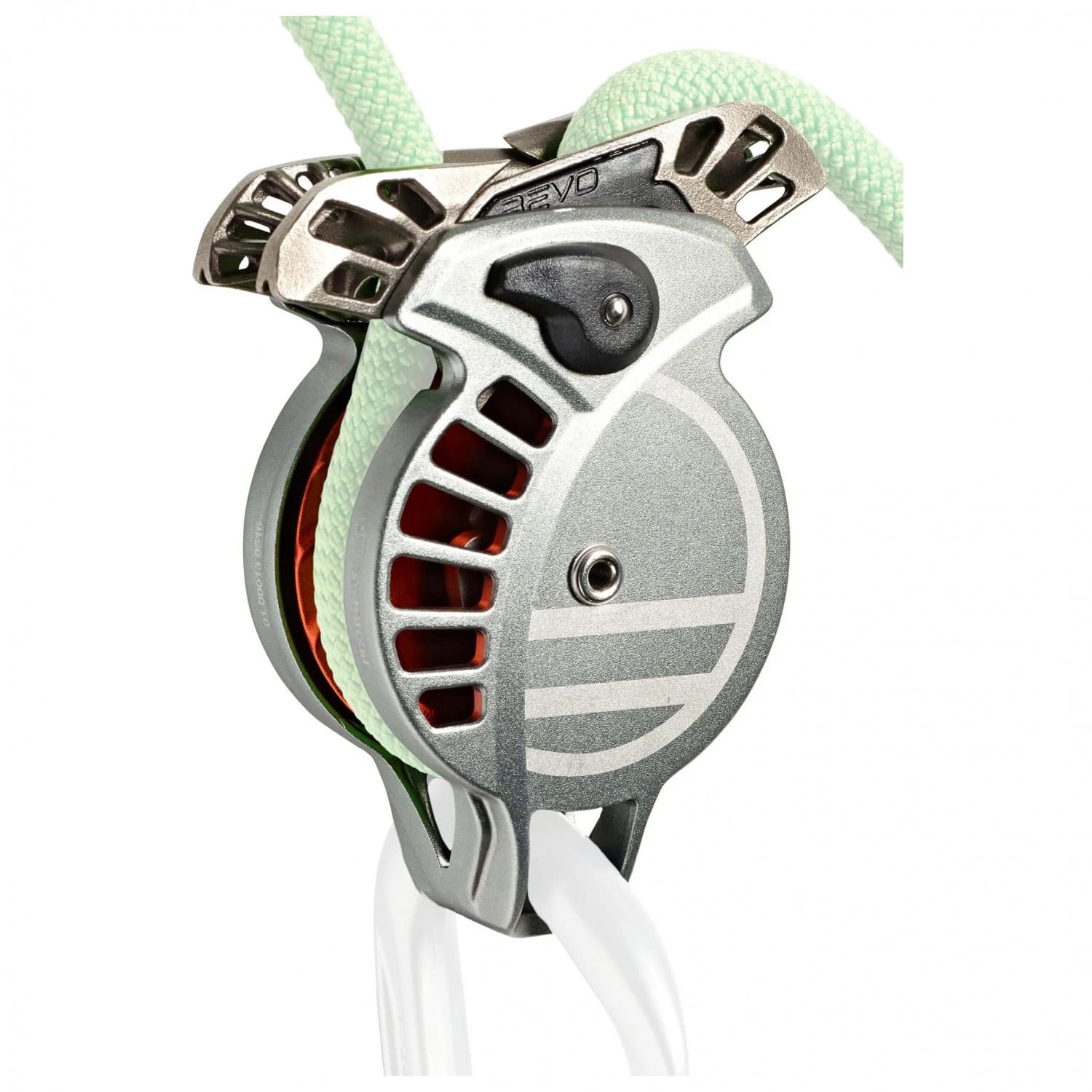 Осигурително устройство Wild country Revo Belay Device Belay device - Gunmetal / Tangerine