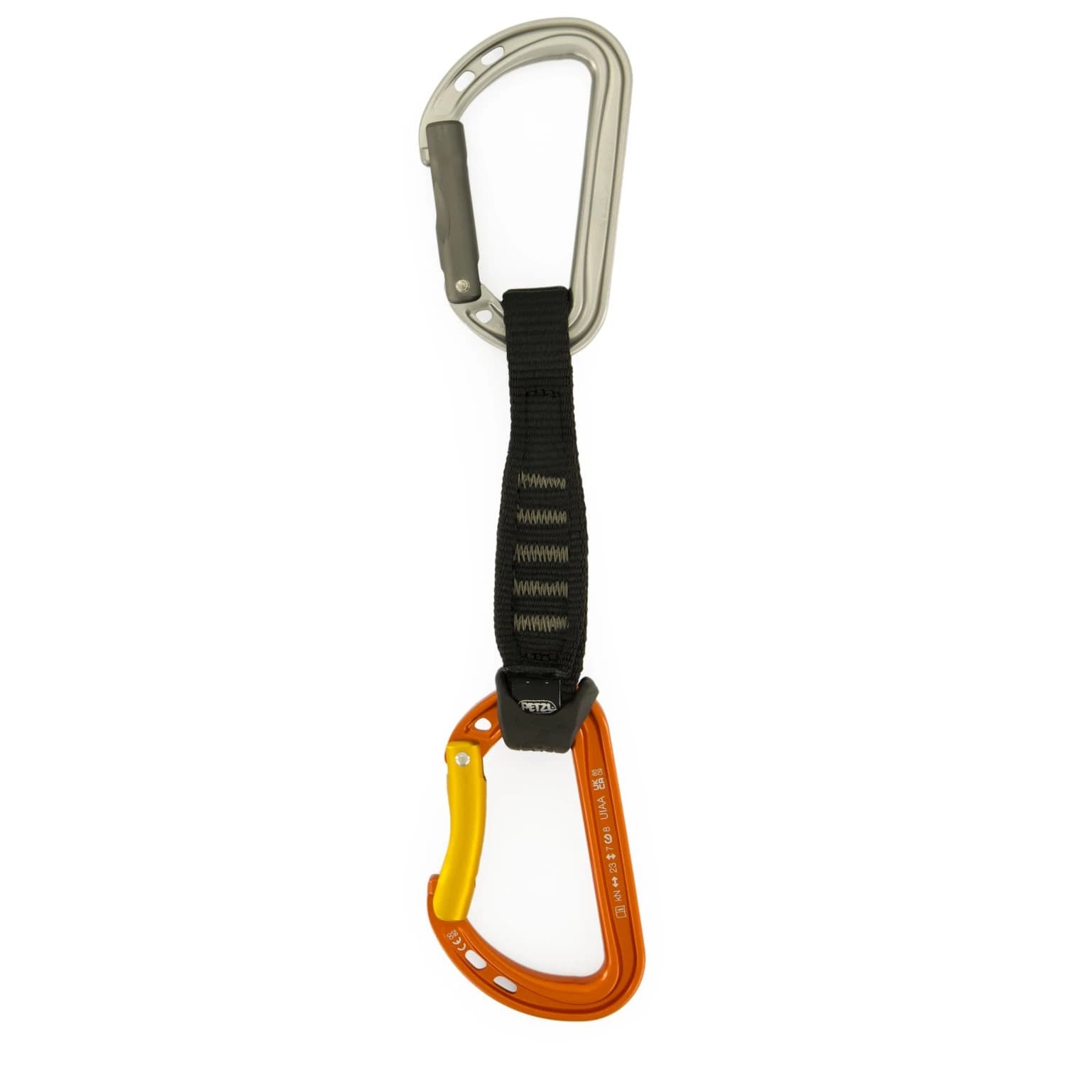 Експрес (Quickdraw) Petzl Spirit Express Quickdraw - Black / Grey / Orange