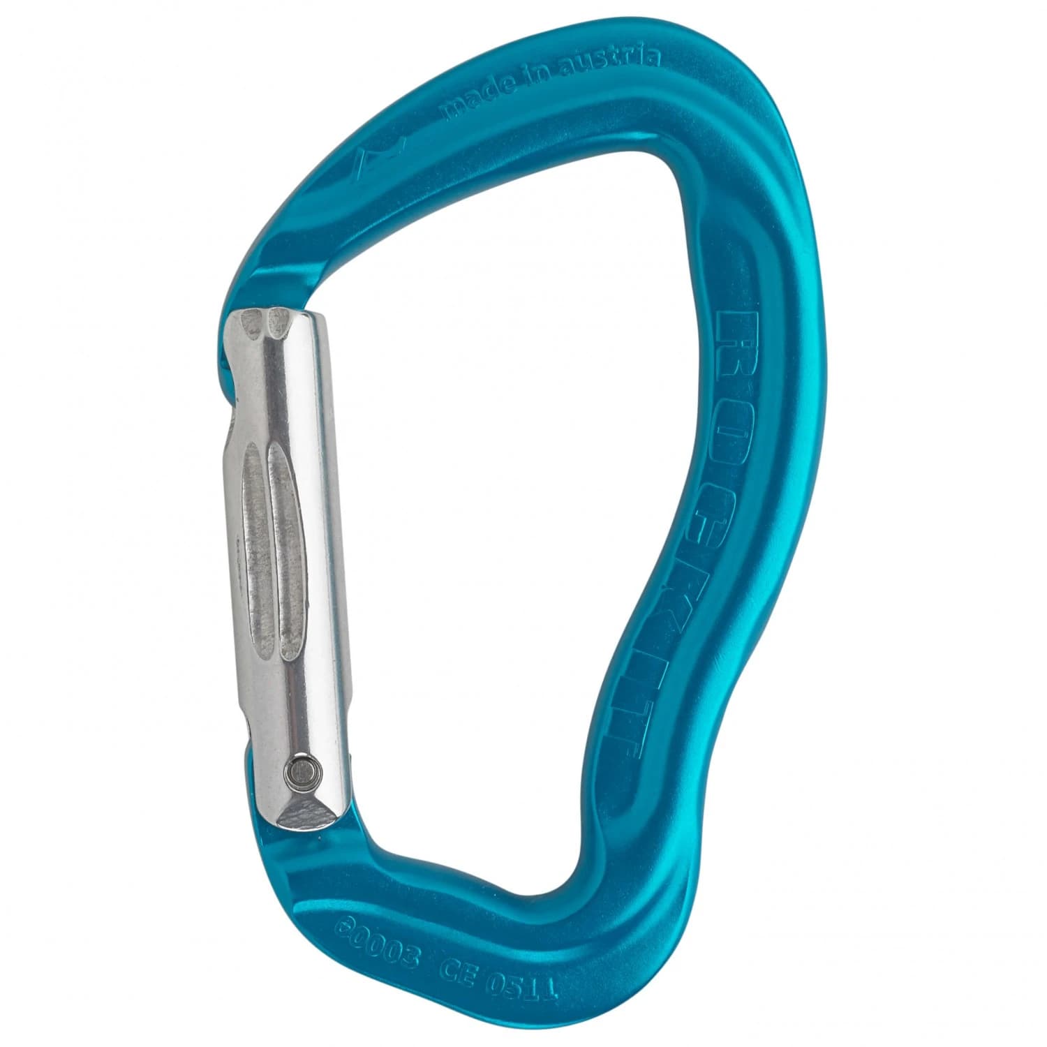 Карабинер с щифт Austrialpin Rockit Snapgate carabiner - Azure Anodized