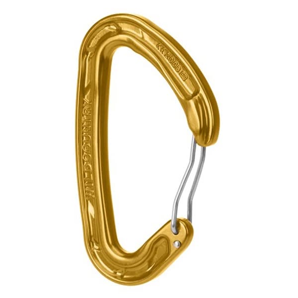 Карабинер с щифт Wild country Helium 3.0 Snapgate carabiner - Gold