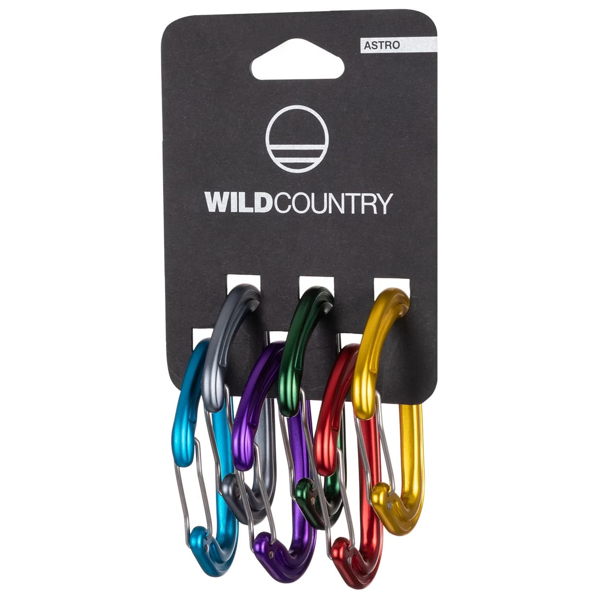 Карабинер с щифт Wild country Astro Rack 6-Pack Snapgate carabiner - Multicolor