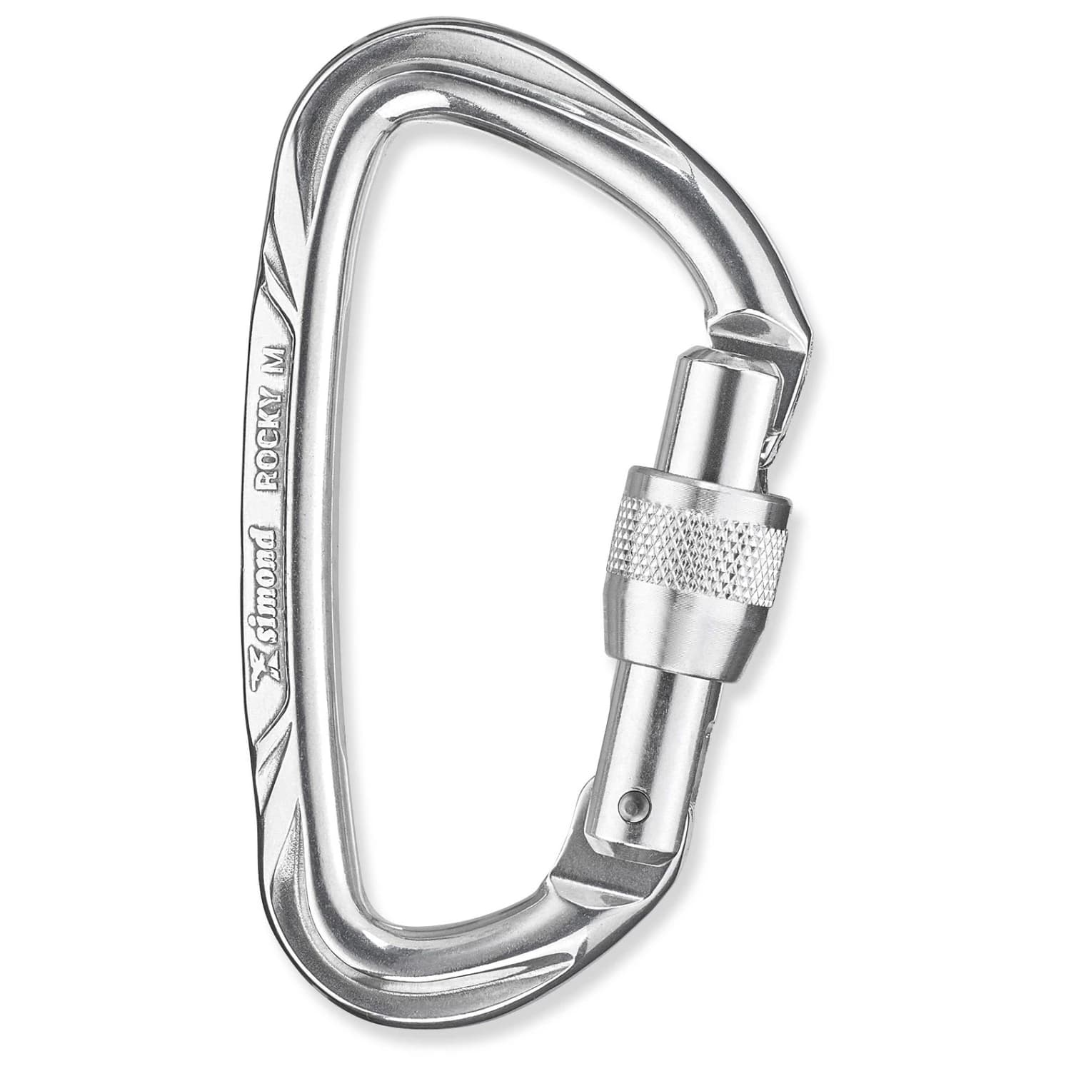 Винтов карабинер Simond Carabiner Rocky Screw Screwgate carabiner - Grey