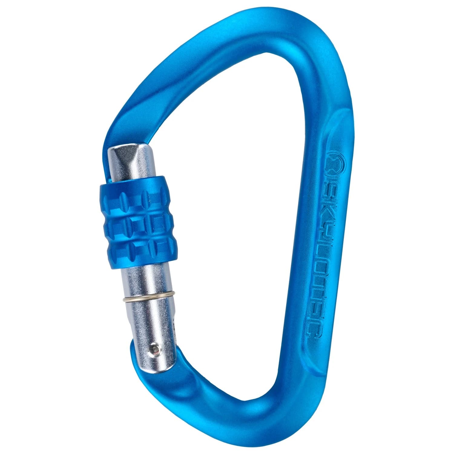 Винтов карабинер Skylotec Salto SG Screwgate carabiner - Electricblue / Titanium