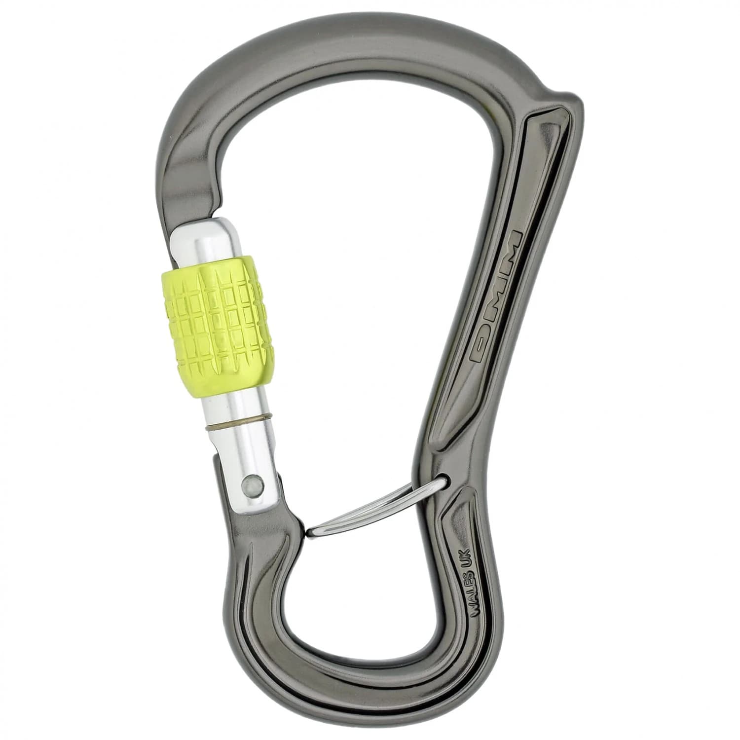 HMS карабинер Dmm Ceros HMS carabiner - Titanium / Lime