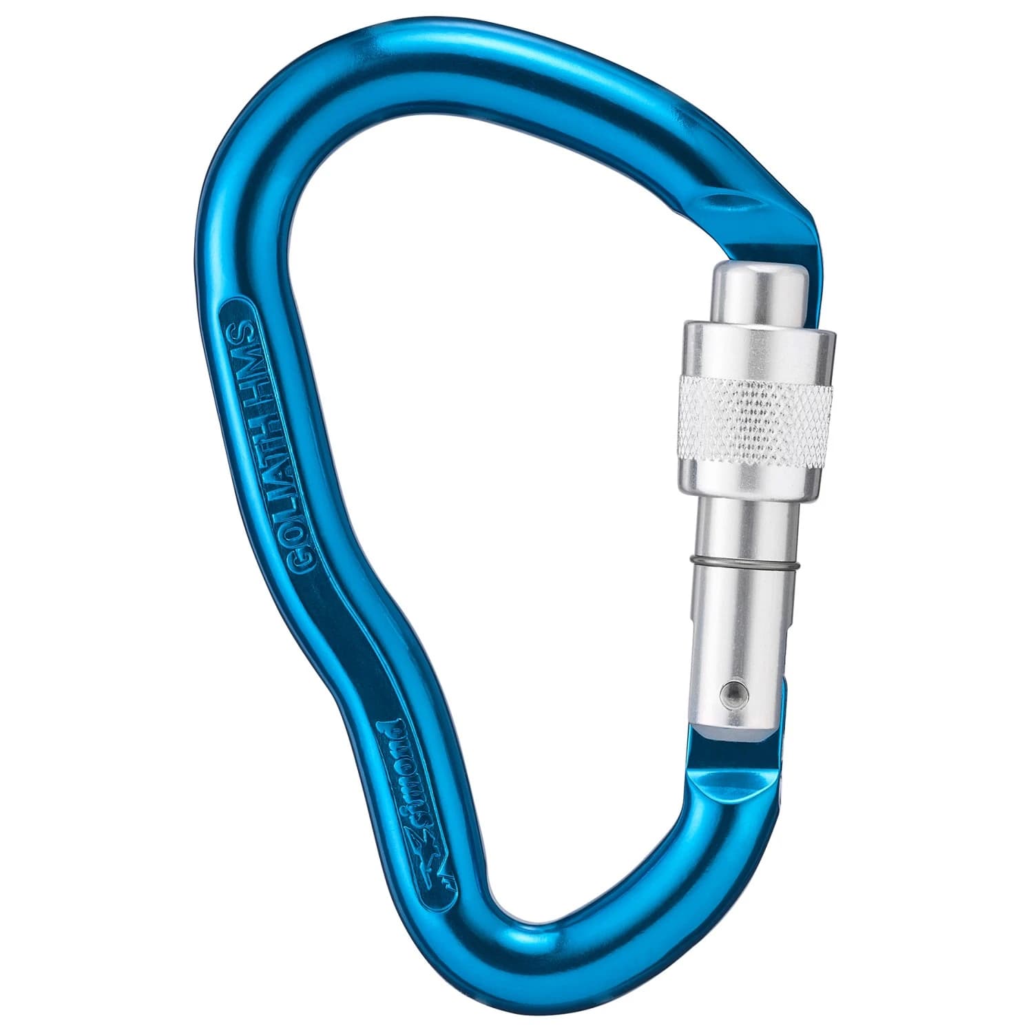 HMS карабинер Simond Carabiner Goliath Screw HMS carabiner - Blue