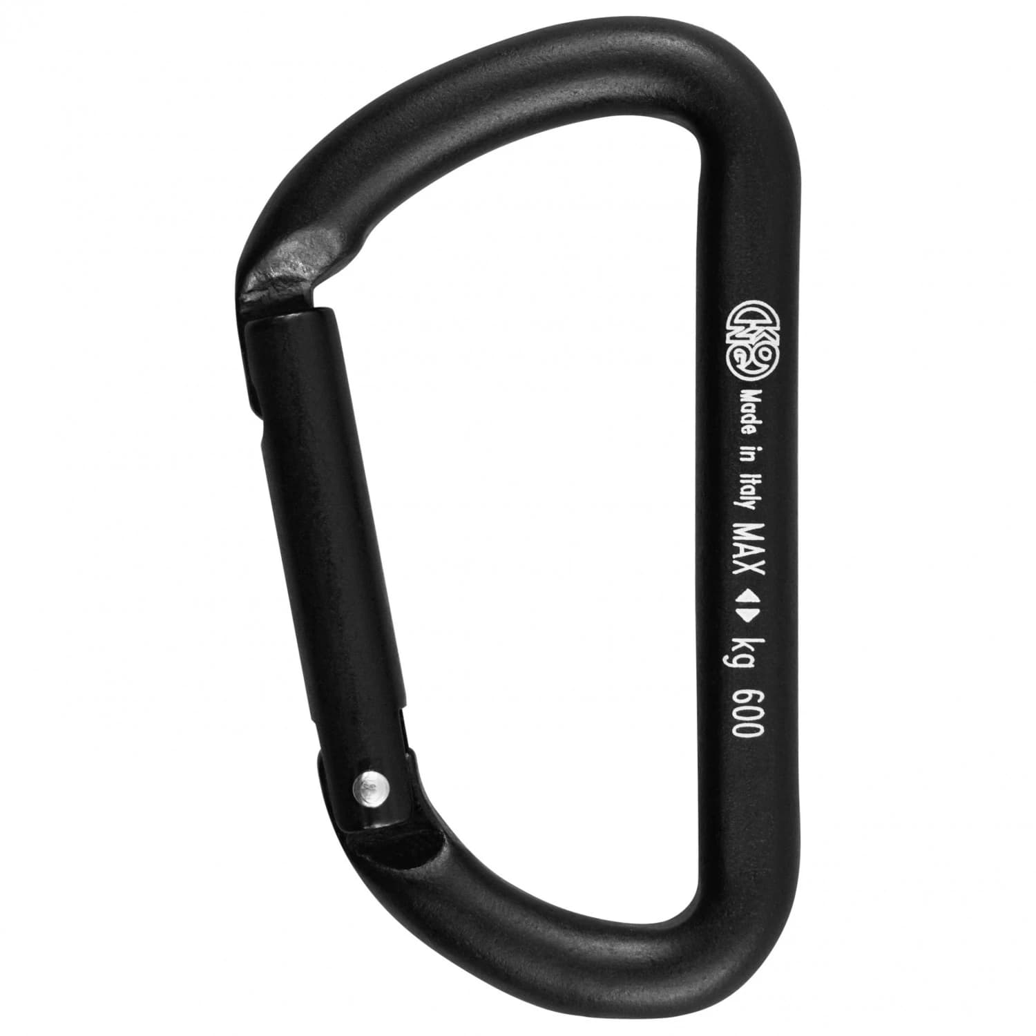 Карабинер за екипировка Kong Mini D Gear carabiner - Black