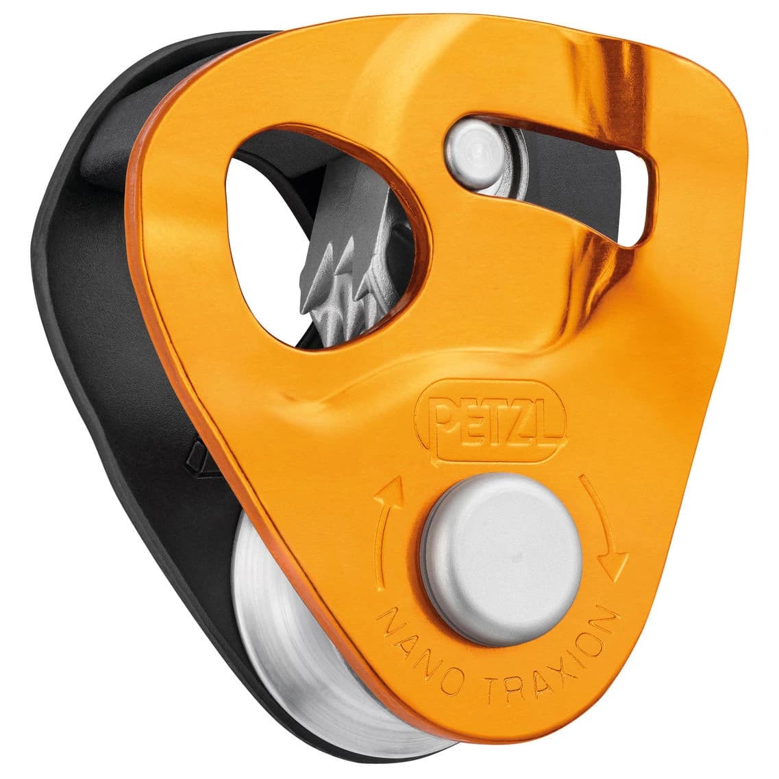 Въжена макара Petzl Nano Traxion Rope pulley - Orange