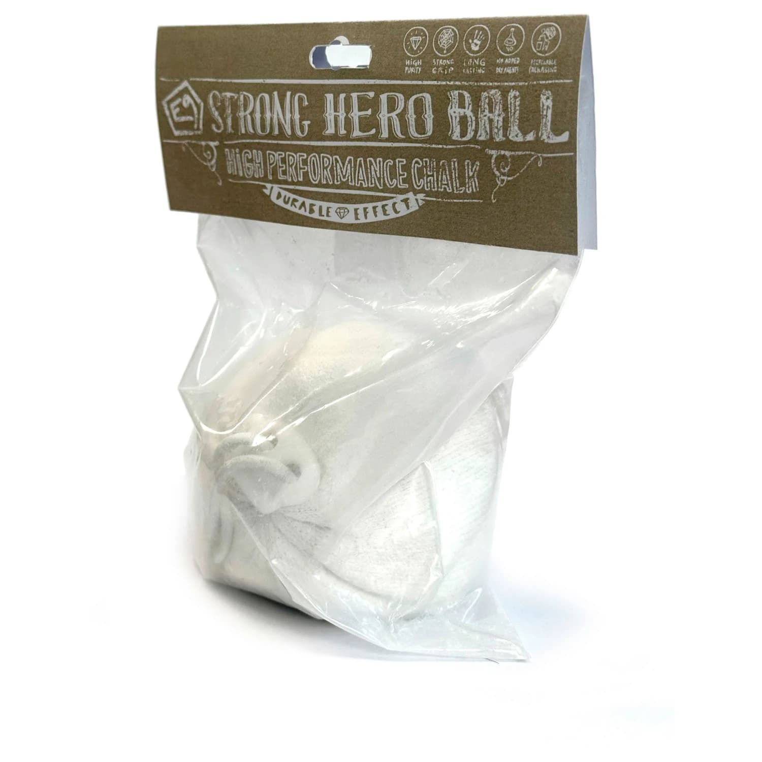 Магнезий E9 Strong Hero Ball Chalk - Transparent