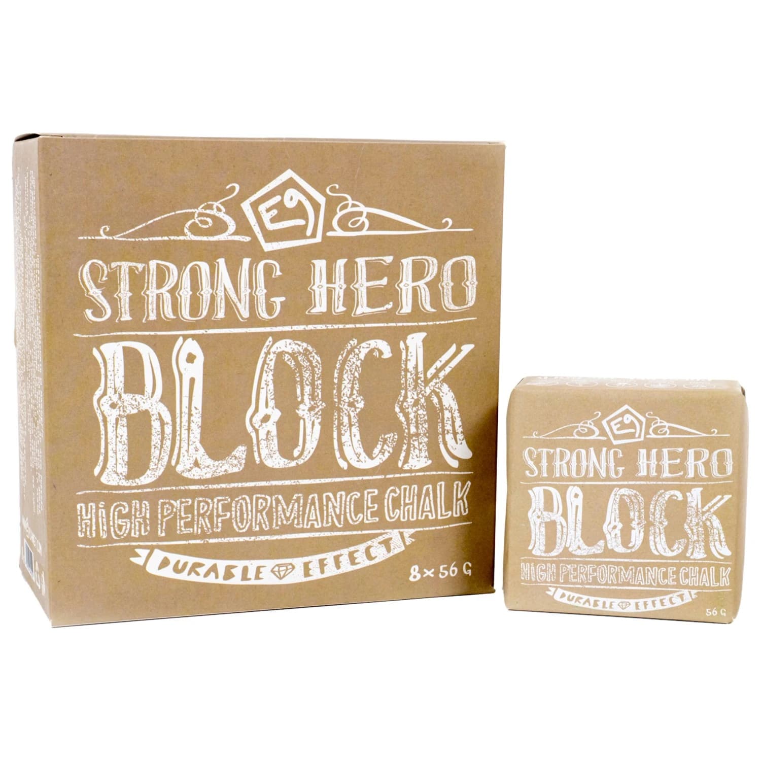 Магнезий E9 Strong Hero Block Chalk - Beige