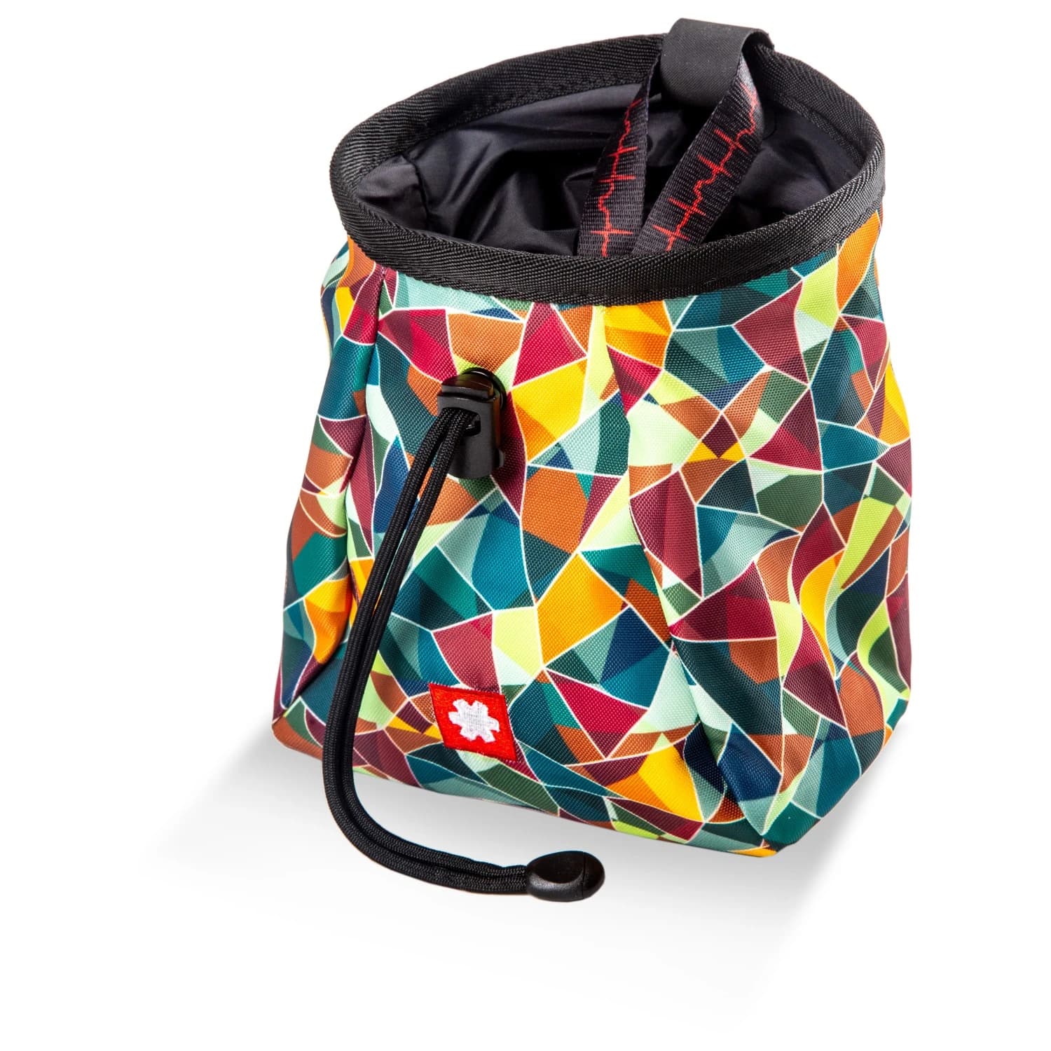 Торбичка за магнезий Ocun Lucky + Belt Chalk bag - Cubist Mosaic