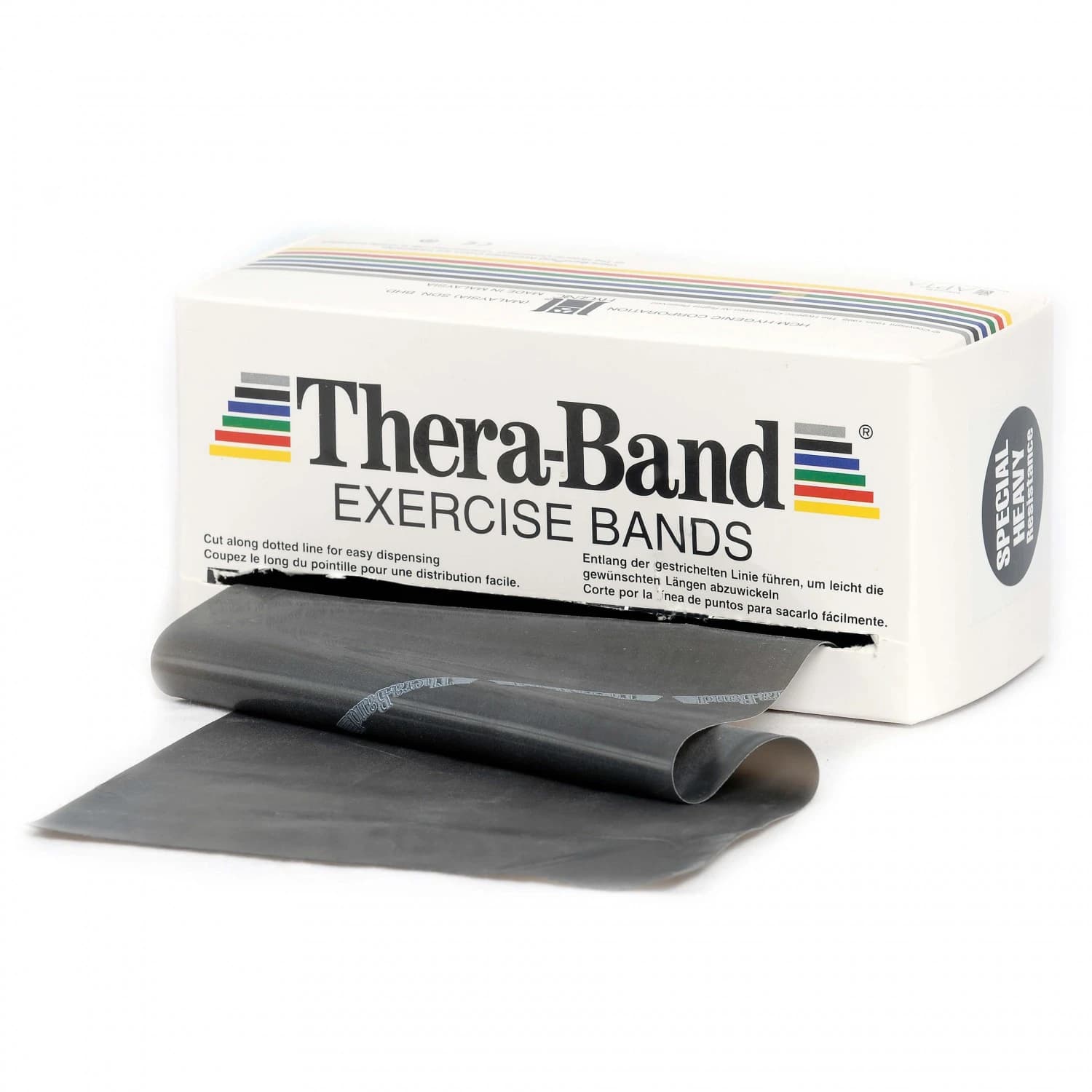 Ластик за тренировка Theraband Exercise Band - Black