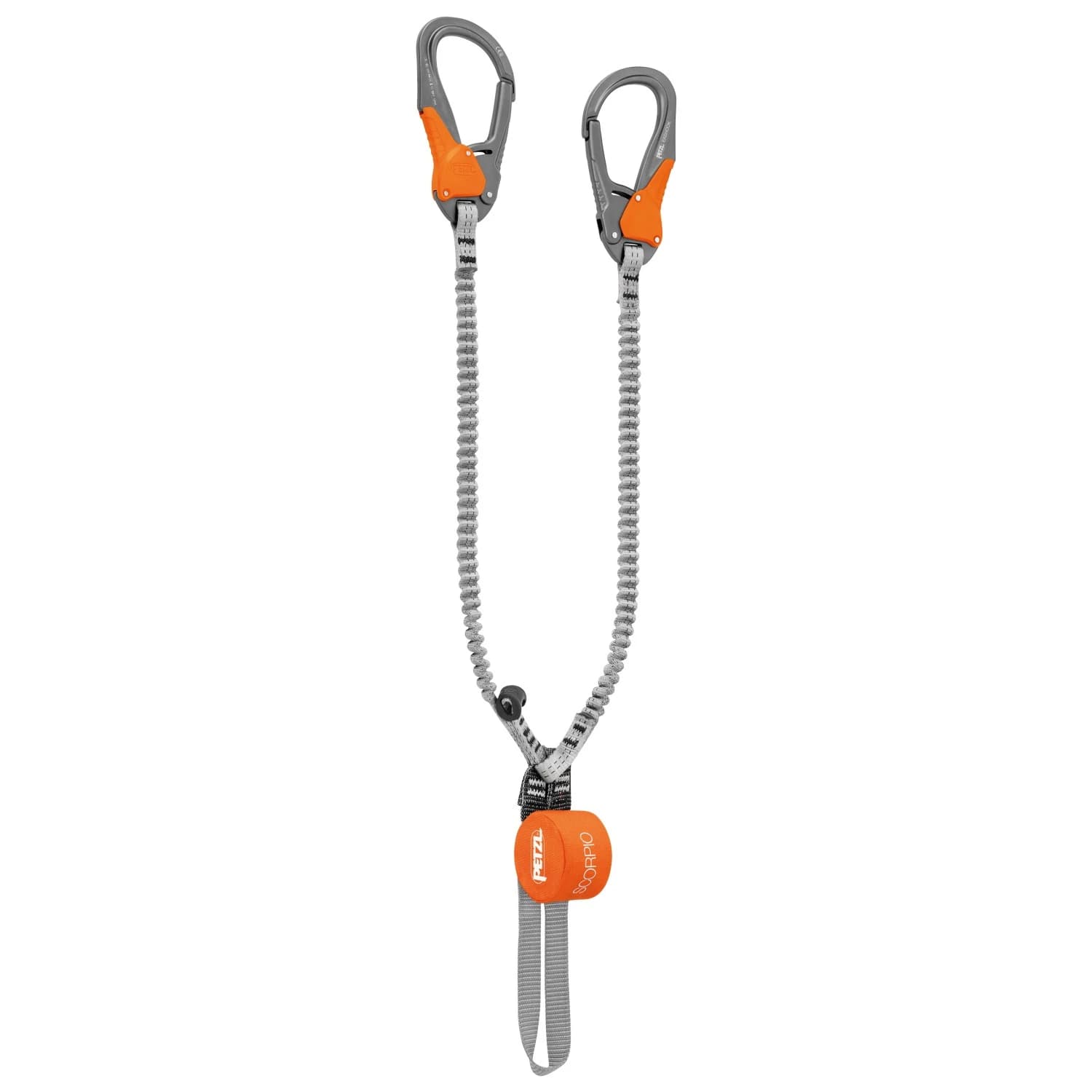 Комплект за виа ферата Petzl Scorpio Eashook Via ferrata set - Grey