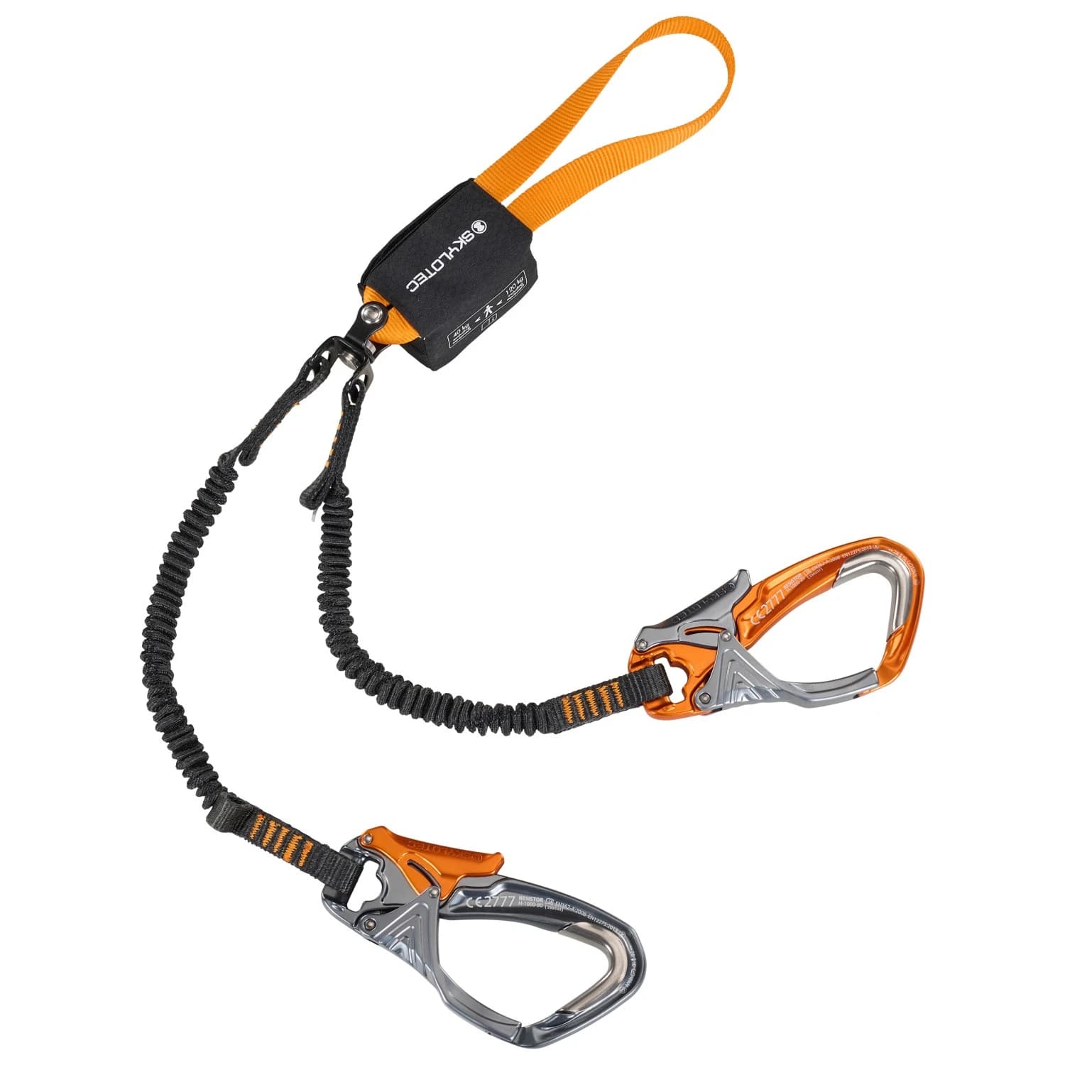Комплект за виа ферата Skylotec Vael Via ferrata set - Black / Orange