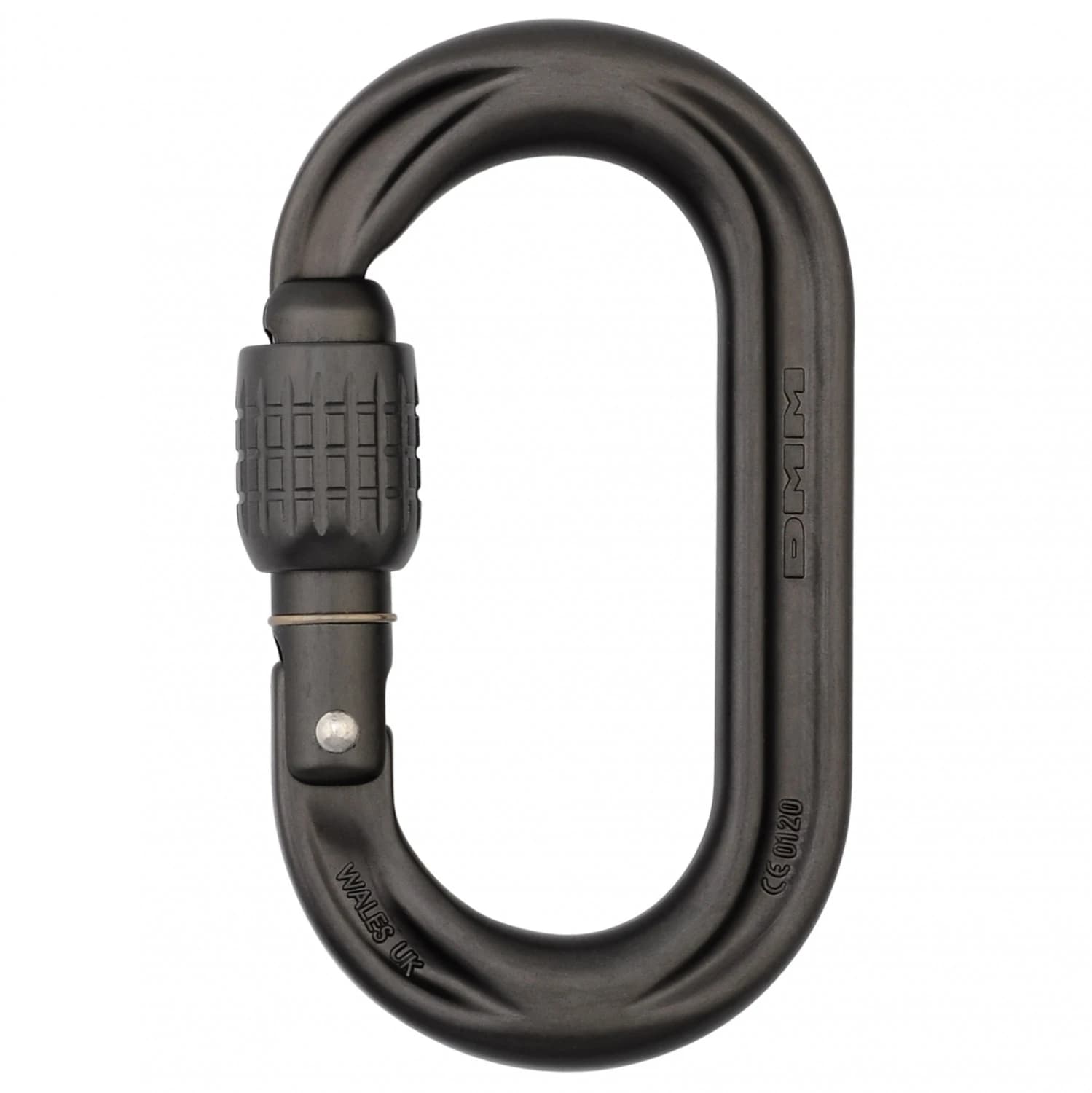 Винтов карабинер DMM PerfectO Verschlusskarabiner Locking carabiner - Matt Grey