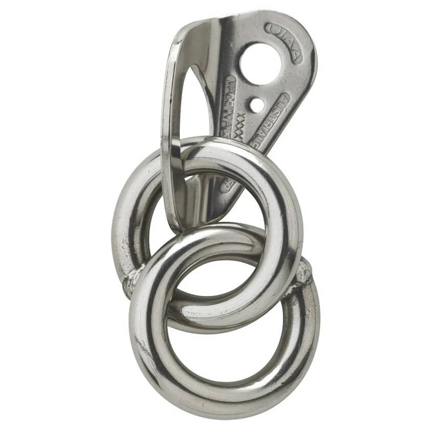Верига Austrialpin Hanger Top 10 mm Double Ring Belay anchor - Uncoloured