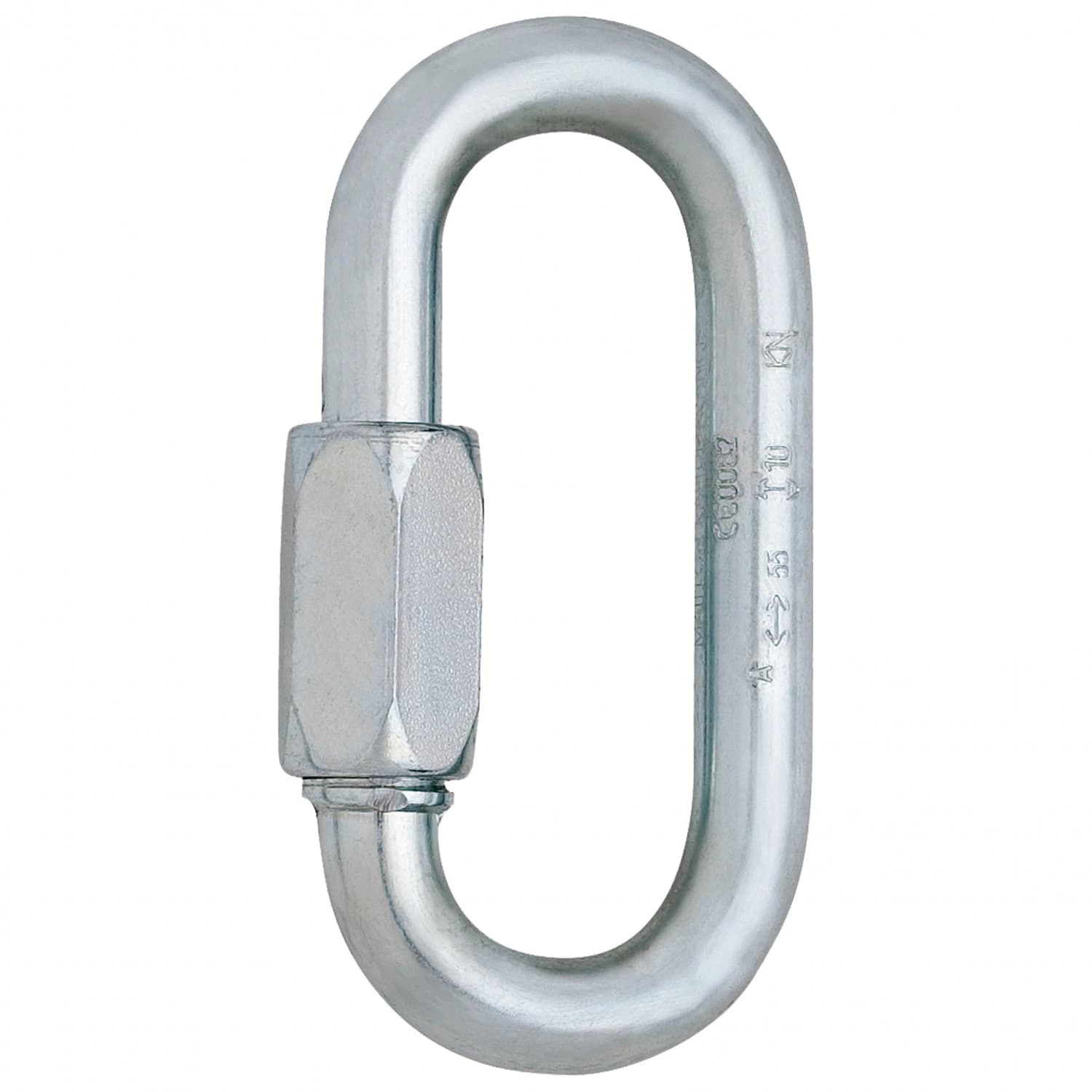 Маилон Edelrid Screwlink 8mm II Screw gate - Silver