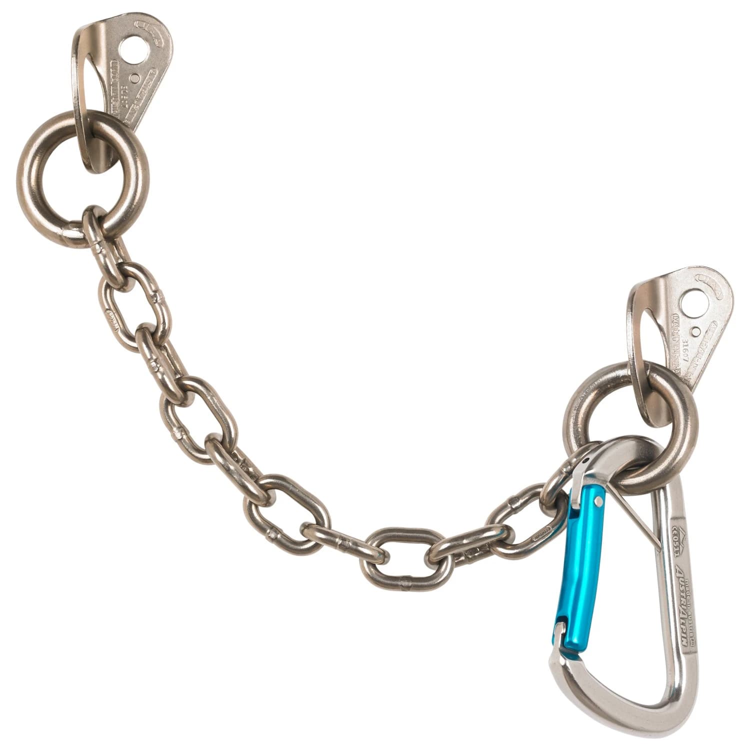 Верига Austrialpin Belay Station D-Shape Snap Belay anchor - Colorless