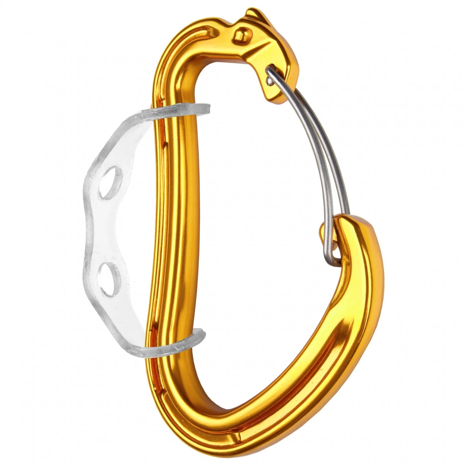 Държач за винтове Grivel Carryabiner Ice screw racking clip - Yellow