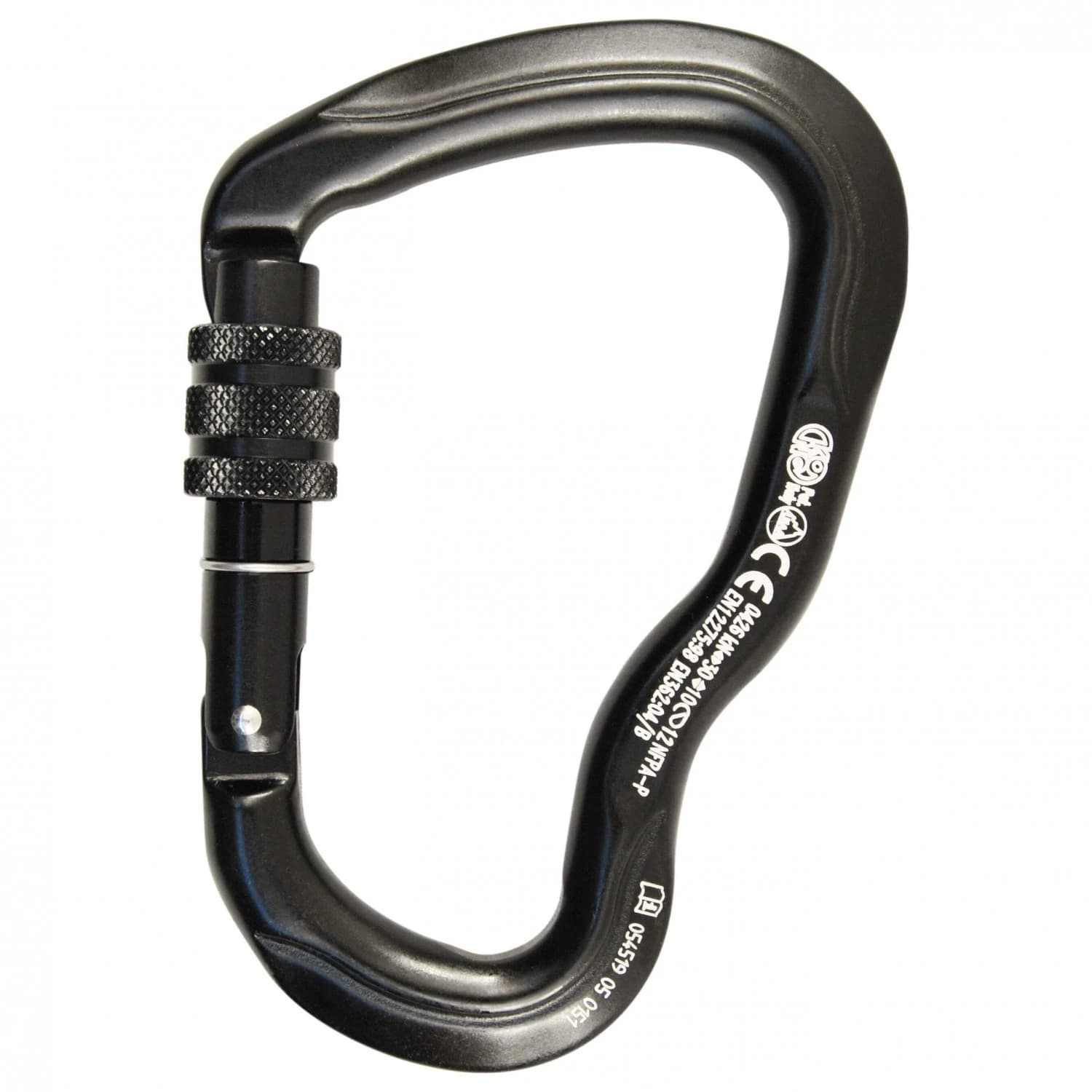 Карабинер за виа ферата Kong Ferrata Screw Sleeve Via ferrata carabiner - Black