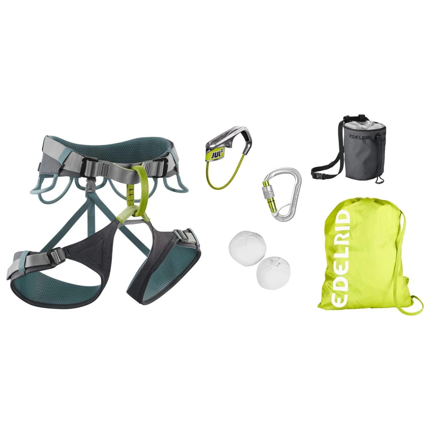 Комплект за катерене Edelrid Climbing Package II Climbing set - Assorted Colours