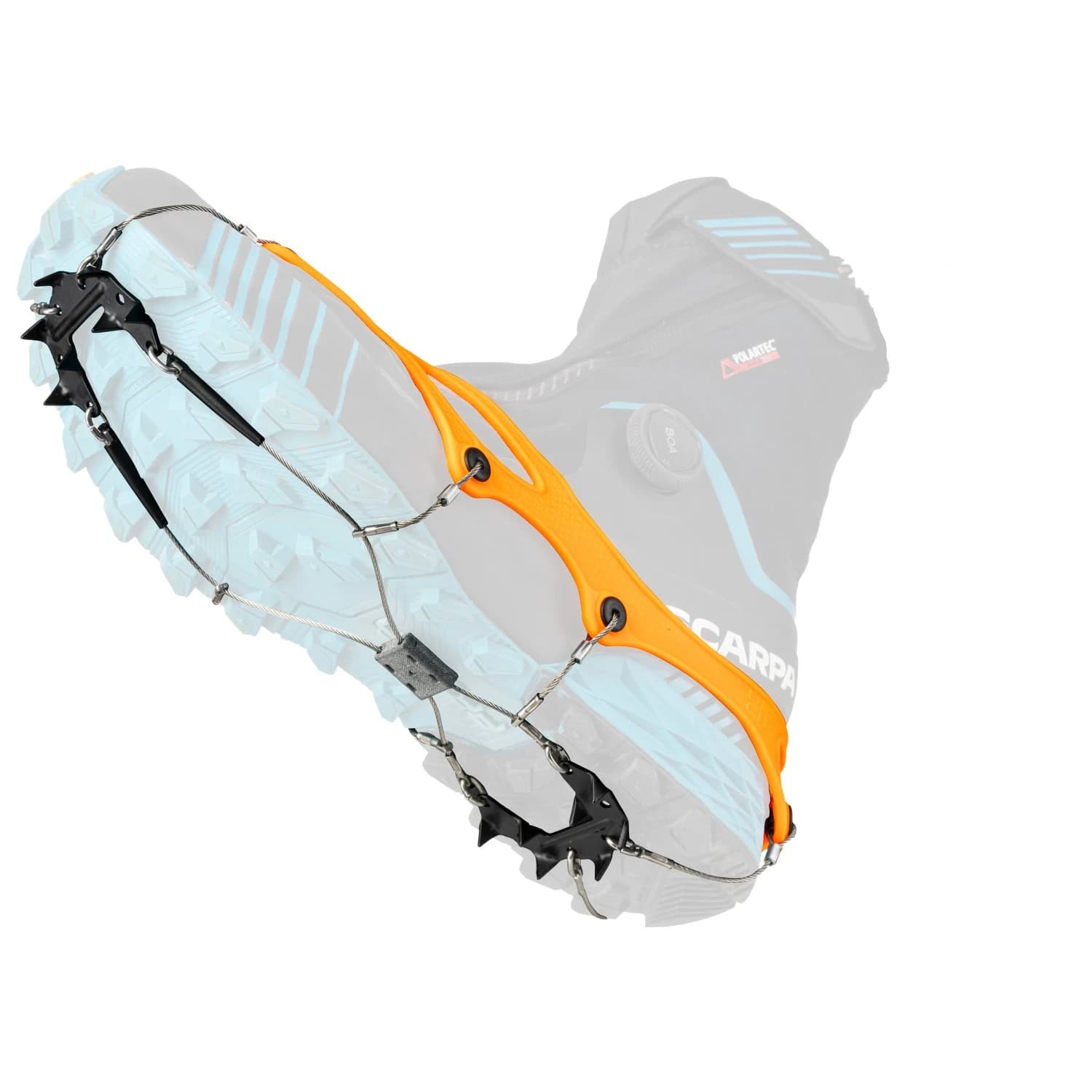 Снегоходни шипове NORTEC Trail 2.4 Snow spikes - Orange